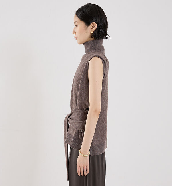 The Store by C' 「【ROHE】double-layered knit top／3WAYニットプルオ」|ニット・セーター|