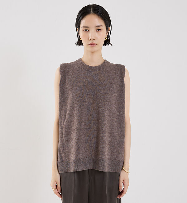 The Store by C' 「【ROHE】double-layered knit top／3WAYニットプルオ」|ニット・セーター|