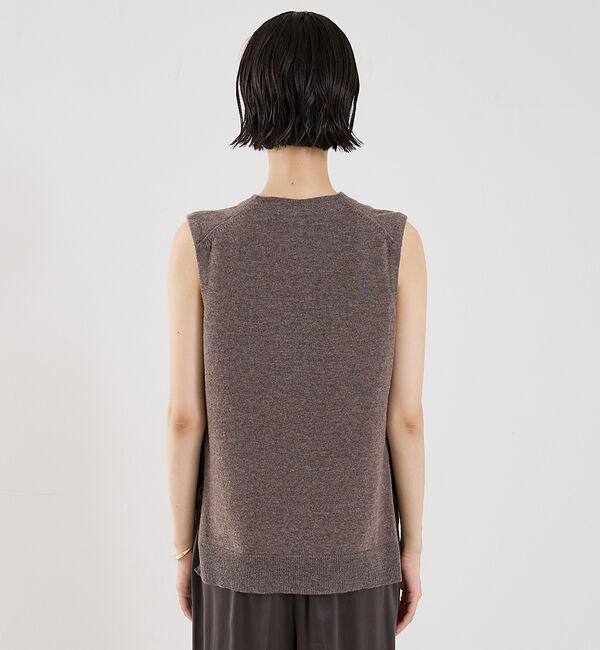 The Store by C' 「【ROHE】double-layered knit top／3WAYニットプルオ」|ニット・セーター|