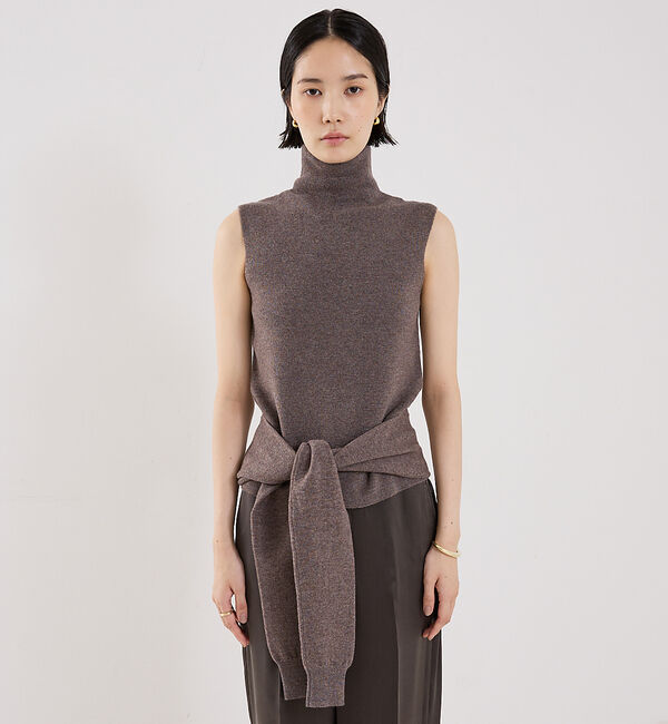 The Store by C' 「【ROHE】double-layered knit top／3WAYニットプルオ」|ニット・セーター|