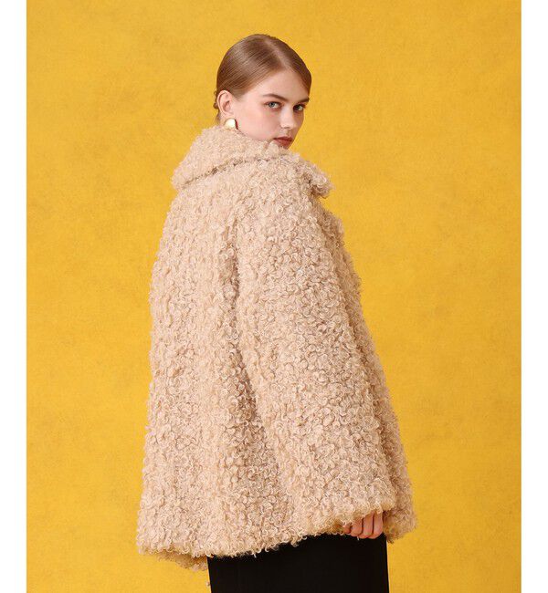 LOULOU WILLOUGHBY「フェイクプードルミドルコート」|その他|
