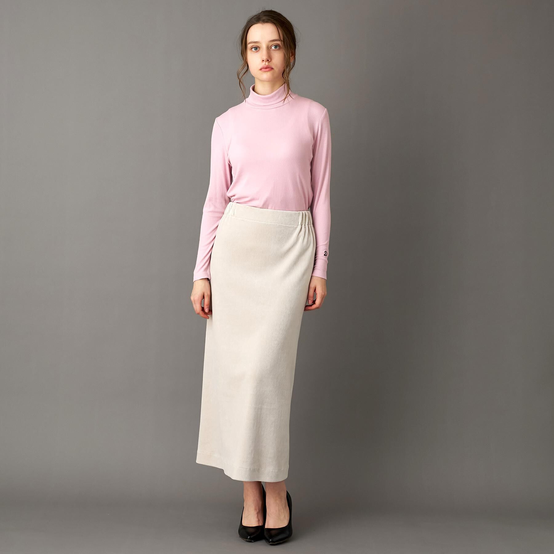 DRESSTERIOR「【インナー使いに最適/しっとり暖かな吸湿発熱素材】タートルネックプルオーバー」|Tシャツ・カットソー|