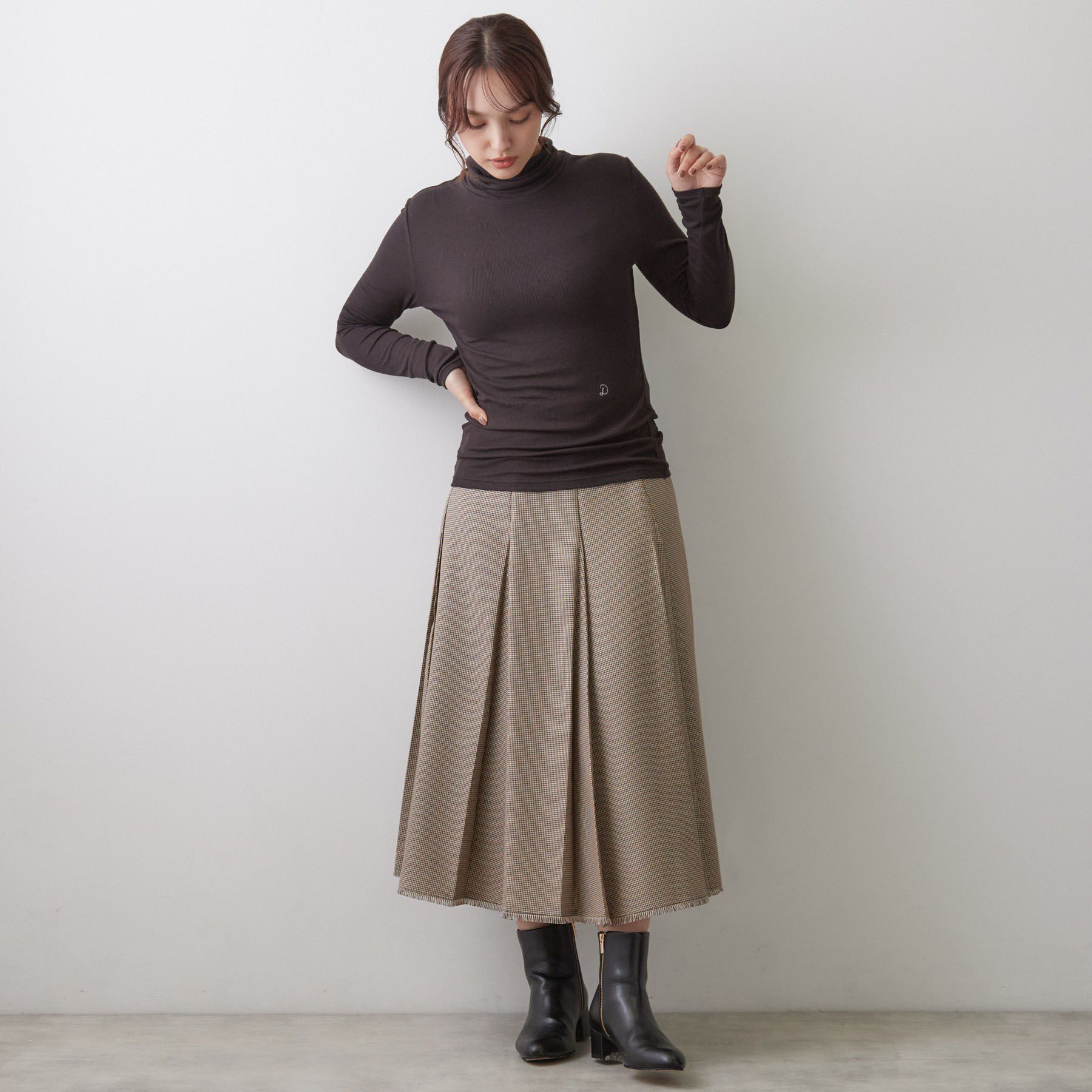 DRESSTERIOR「【吸湿発熱/保湿機能/インナー】ホカウル タートルネックプルオーバー」|Tシャツ・カットソー|