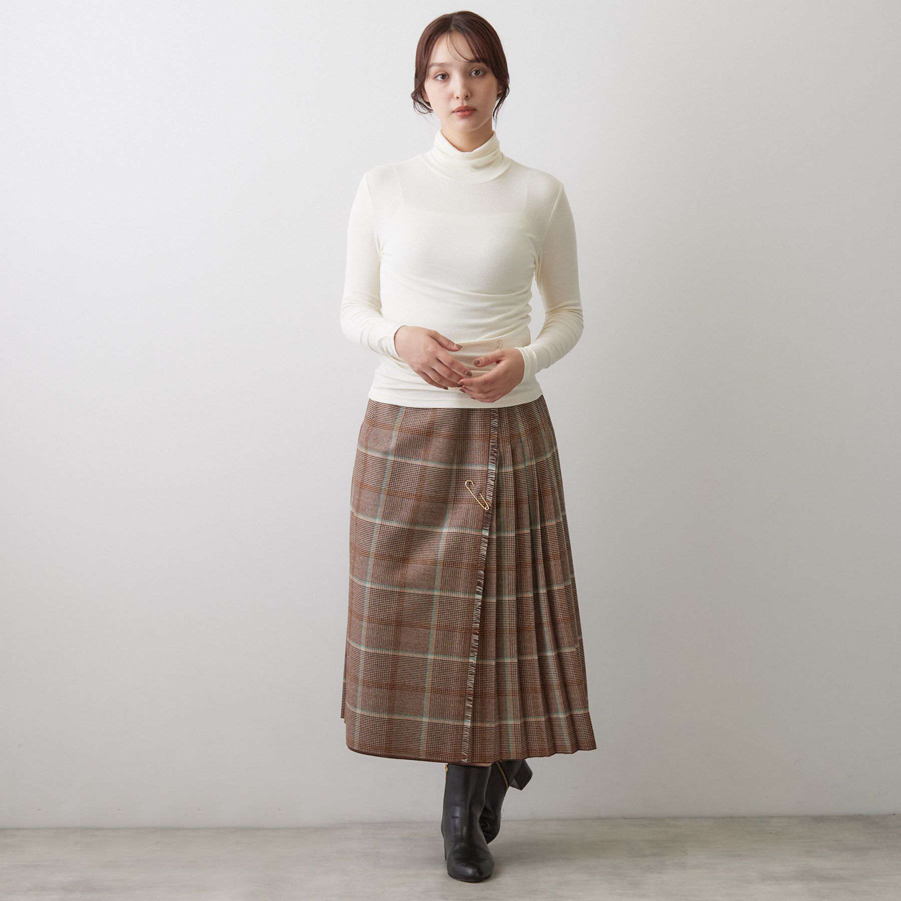 DRESSTERIOR「【吸湿発熱/保湿機能/インナー】ホカウル タートルネックプルオーバー」|Tシャツ・カットソー|