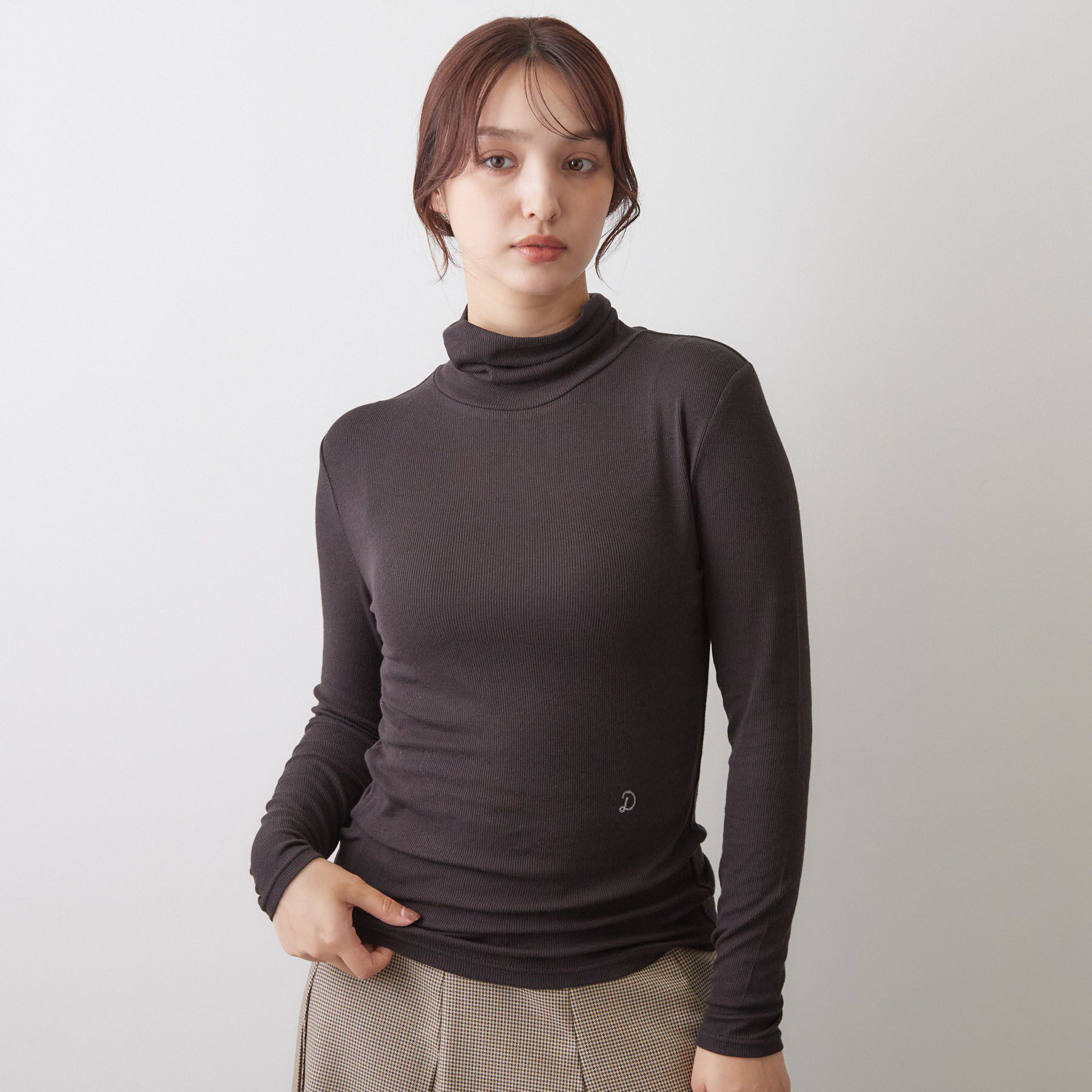 DRESSTERIOR「【吸湿発熱/保湿機能/インナー】ホカウル タートルネックプルオーバー」|Tシャツ・カットソー|ブラック(019)