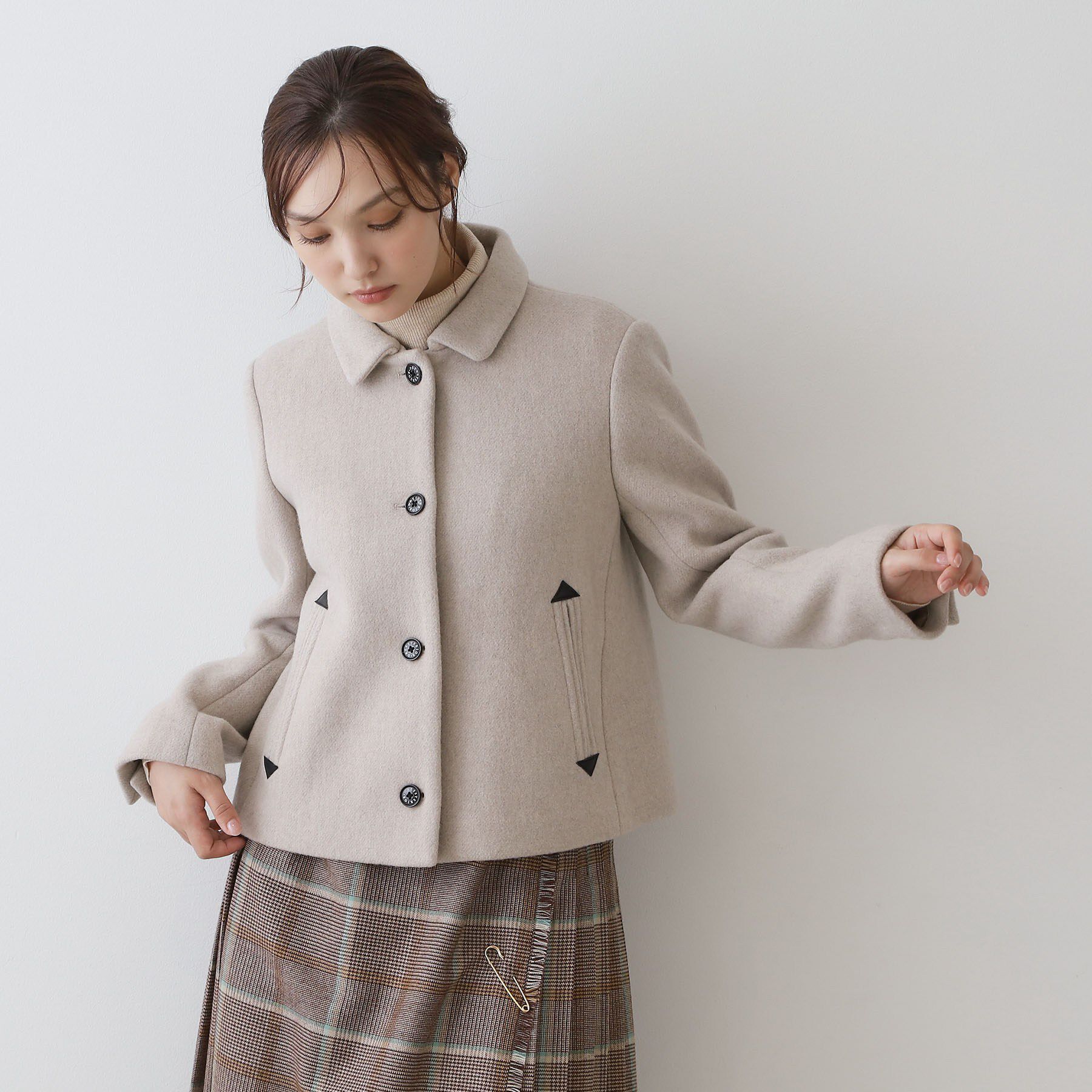 DRESSTERIOR「デチャッタブルファージャケット」|ブルゾン・スタジャン|