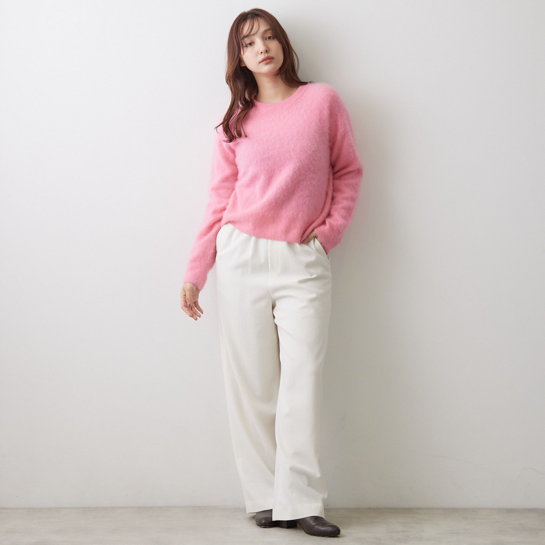 DRESSTERIOR「ウールカシミヤ シャギーニット」|ニット・セーター|