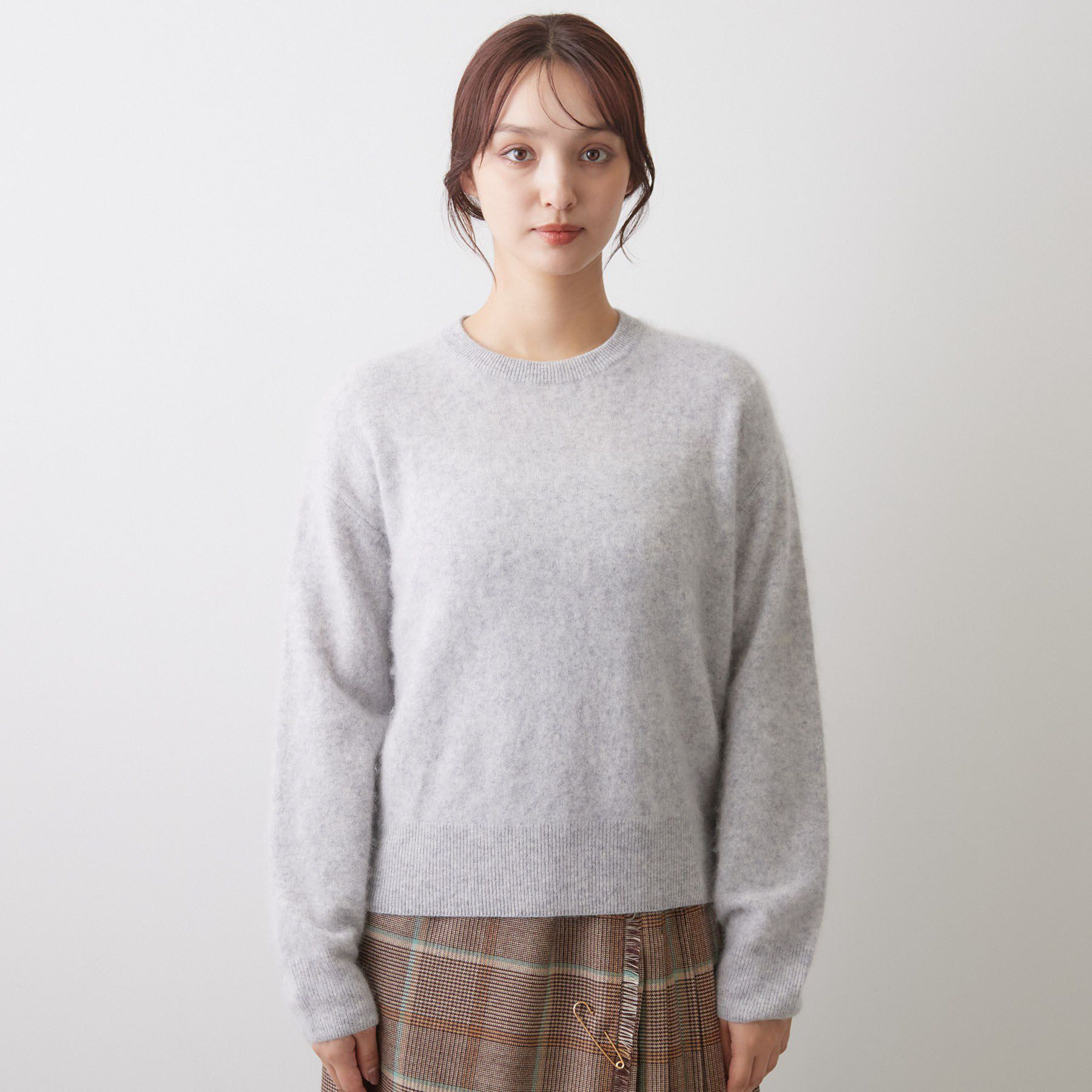 DRESSTERIOR「ウールカシミヤ シャギーニット」|ニット・セーター|