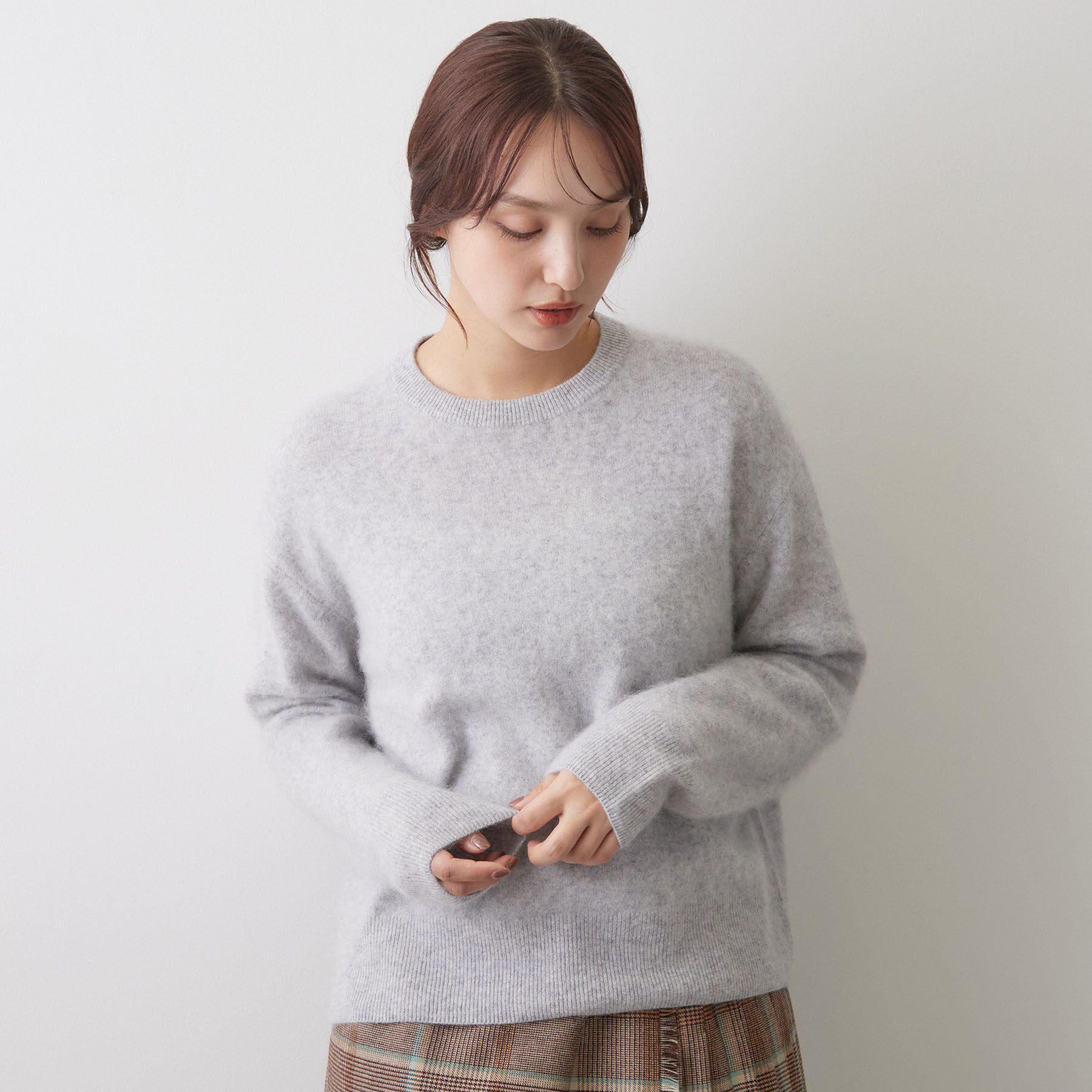 DRESSTERIOR「ウールカシミヤ シャギーニット」|ニット・セーター|