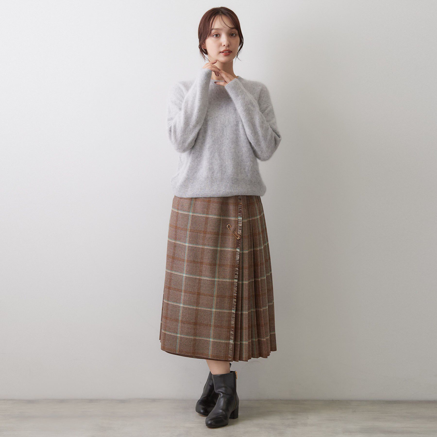 DRESSTERIOR「ウールカシミヤ シャギーニット」|ニット・セーター|