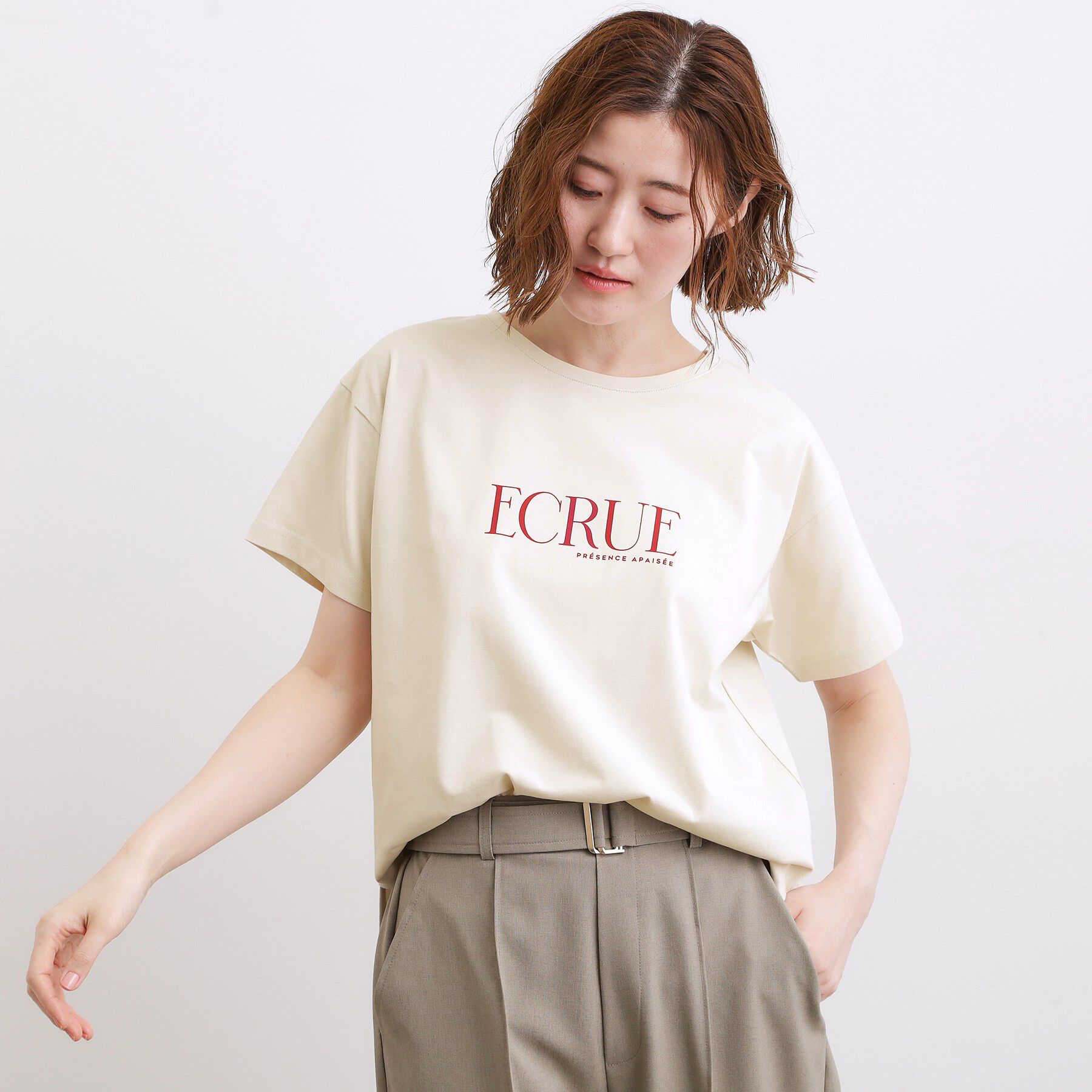 grove「【遮熱／吸水速乾／UVカット】ベーシックロゴTシャツ」|Tシャツ・カットソー|