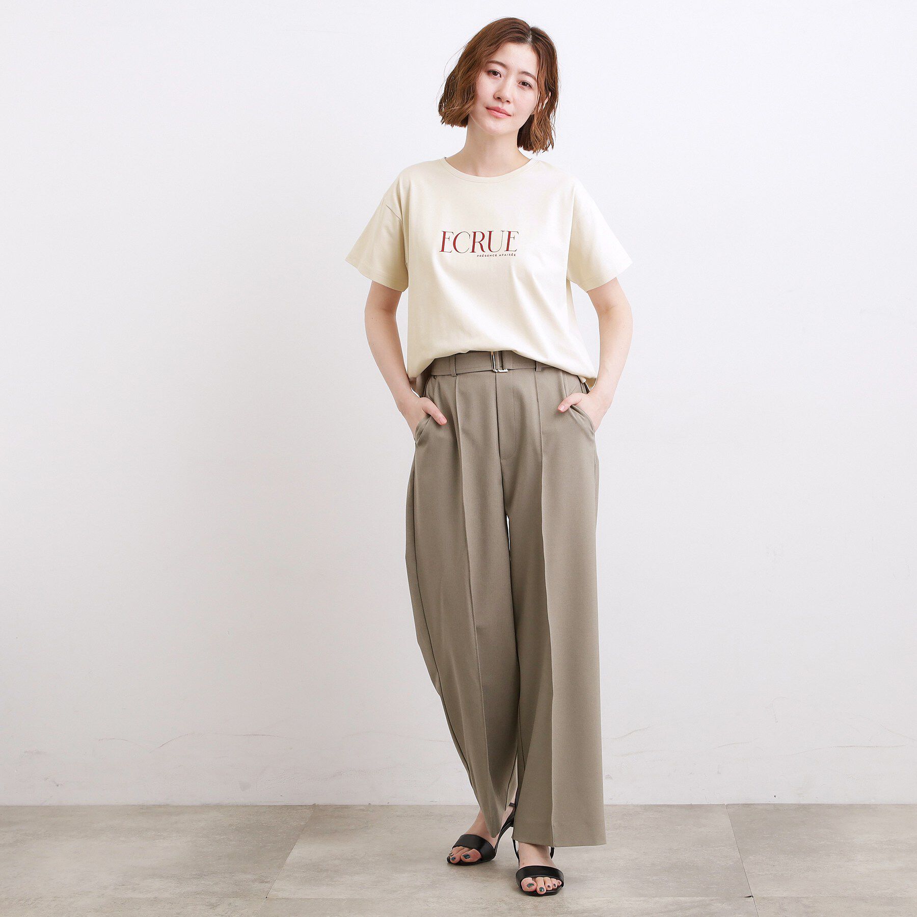 grove「【遮熱／吸水速乾／UVカット】ベーシックロゴTシャツ」|Tシャツ・カットソー|