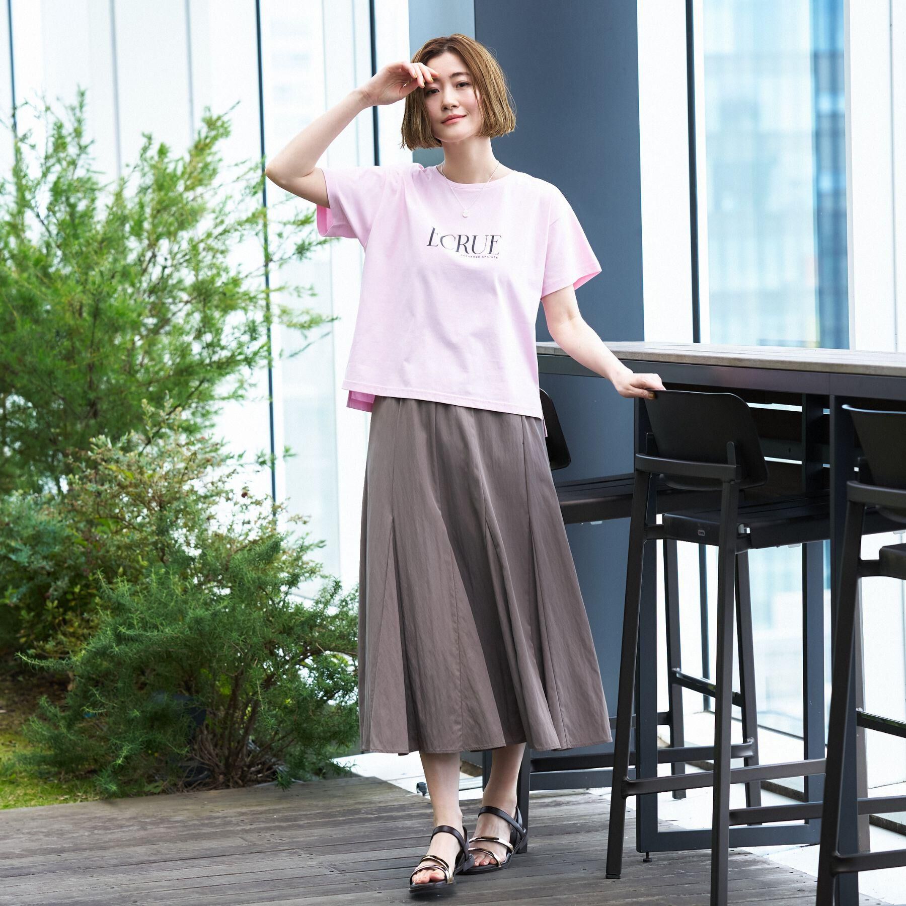 grove「【遮熱／吸水速乾／UVカット】ベーシックロゴTシャツ」|Tシャツ・カットソー|