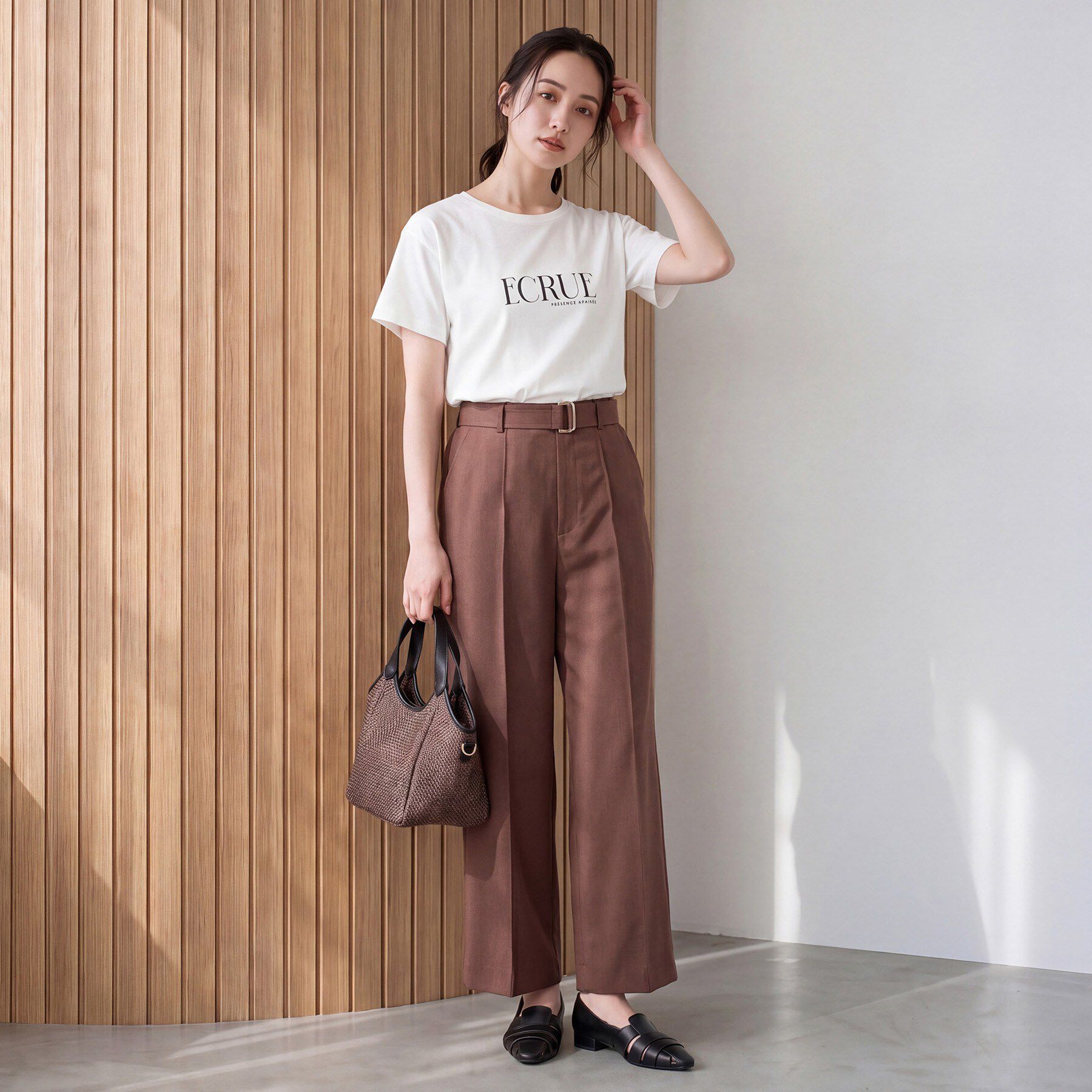 grove「【遮熱／吸水速乾／UVカット】ベーシックロゴTシャツ」|Tシャツ・カットソー|