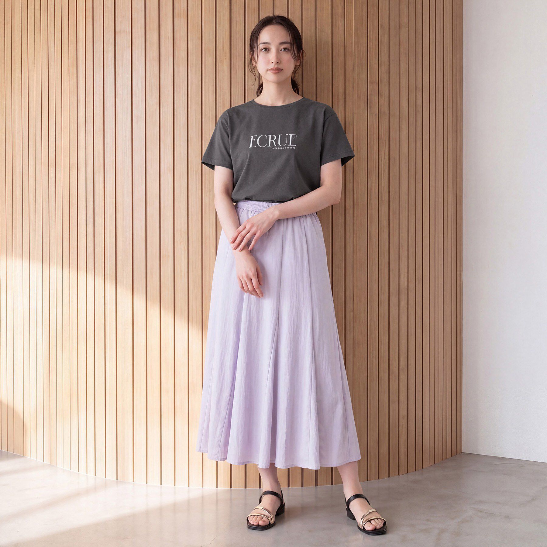 grove「【遮熱／吸水速乾／UVカット】ベーシックロゴTシャツ」|Tシャツ・カットソー|