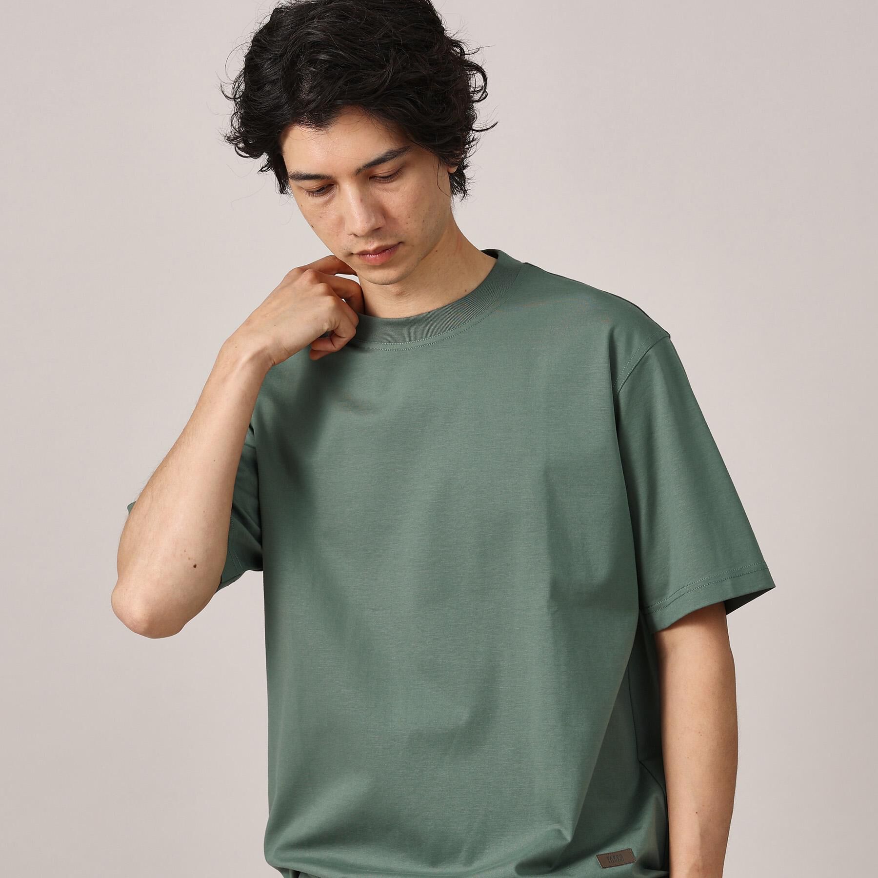 TAKEO KIKUCHI「【抗菌防臭／5サイズ展開】ハイゲージポンチ Tシャツ」|Tシャツ・カットソー|