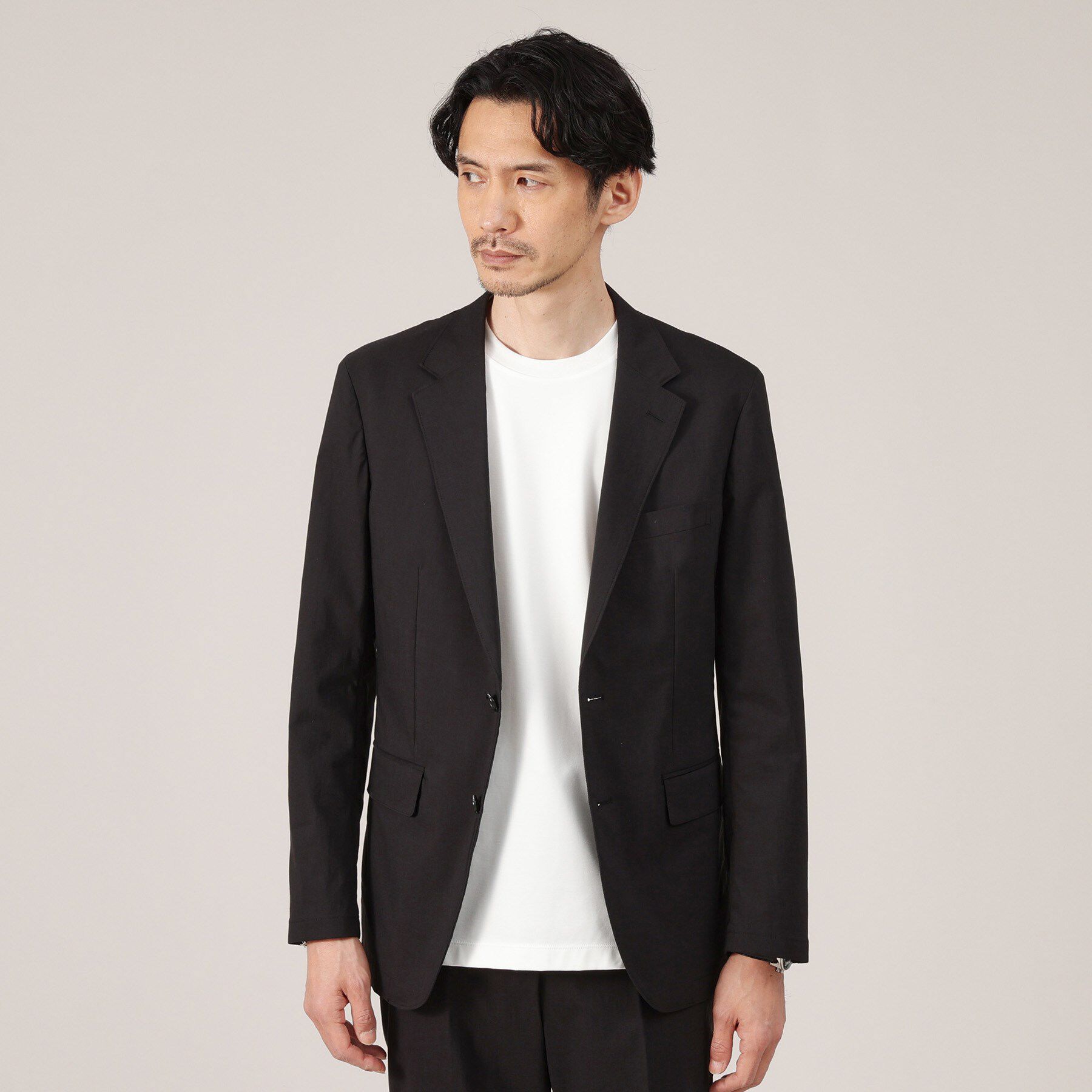 TAKEO KIKUCHI「【接触冷感】テーラード Tシャツ」|Tシャツ・カットソー|