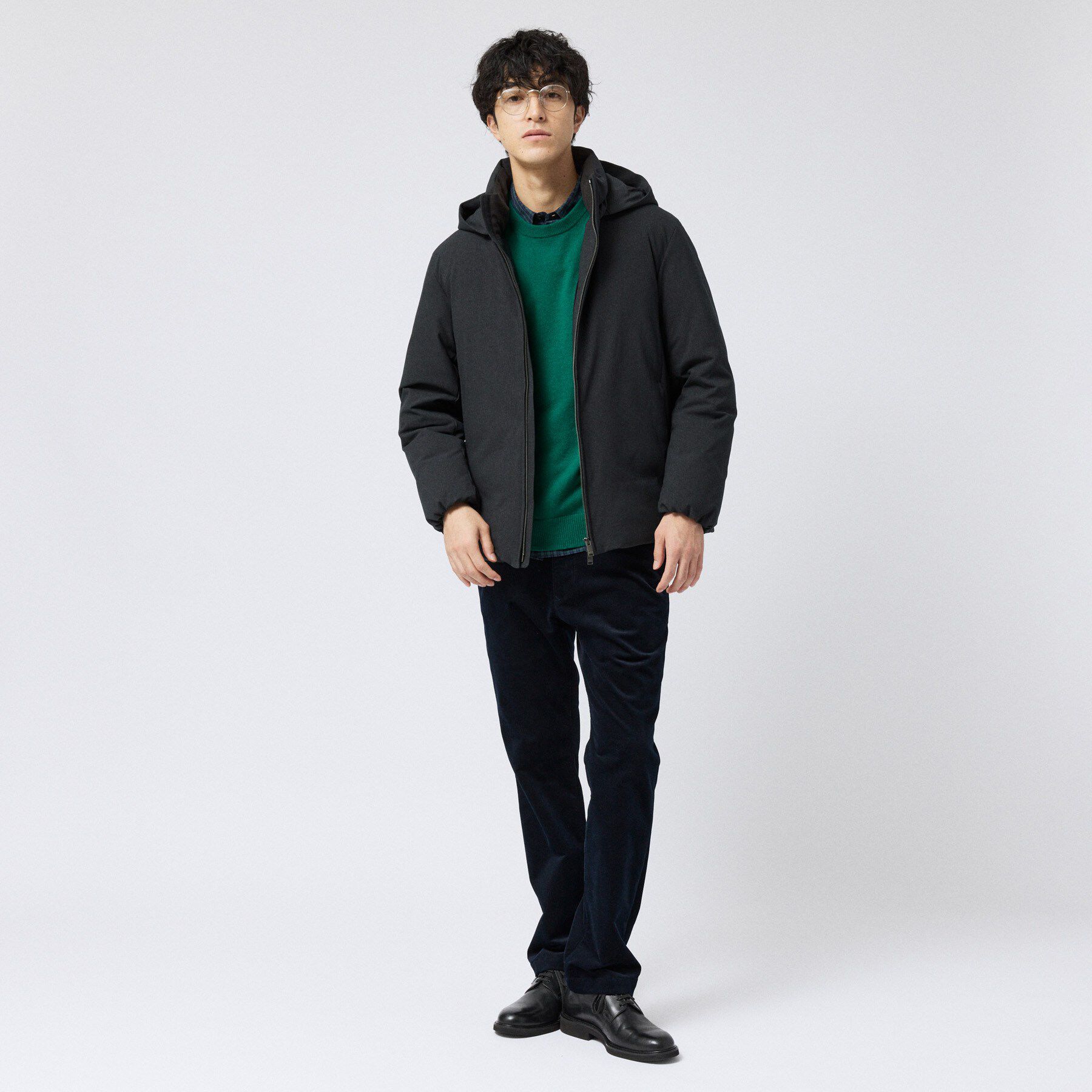 TAKEO KIKUCHI「【Sサイズ～】ノンキルト メランジ ダウン」|ダウン|