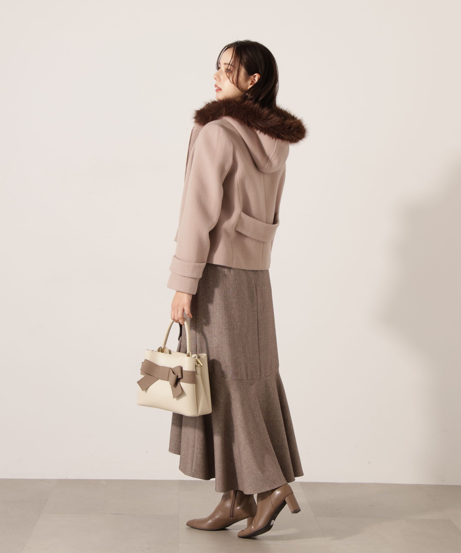 PROPORTION BODY DRESSING「ラッフルディテールスカート　25AW」|スカート|