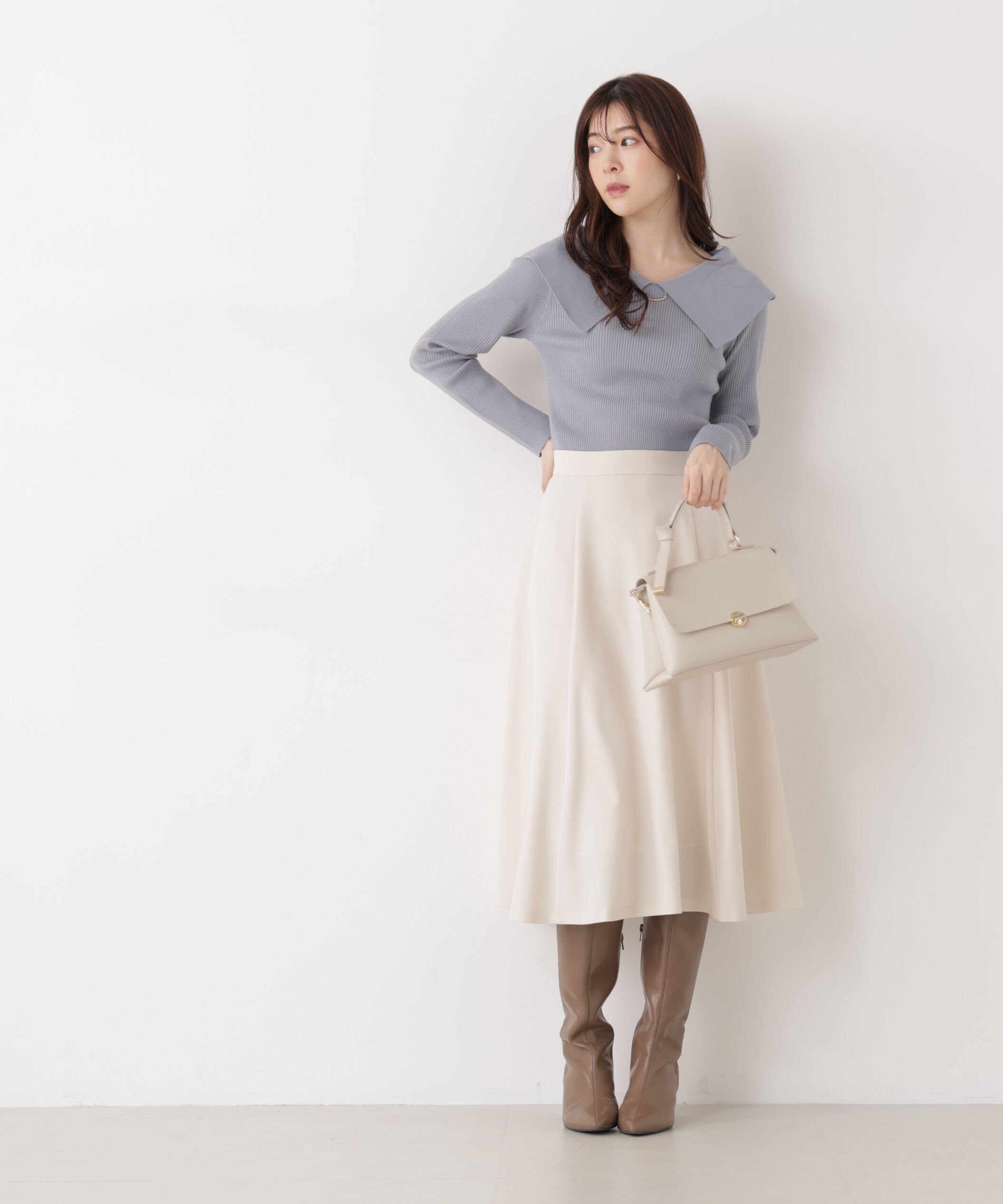 PROPORTION BODY DRESSING「スプリングフレアースカート　26SS」|スカート|