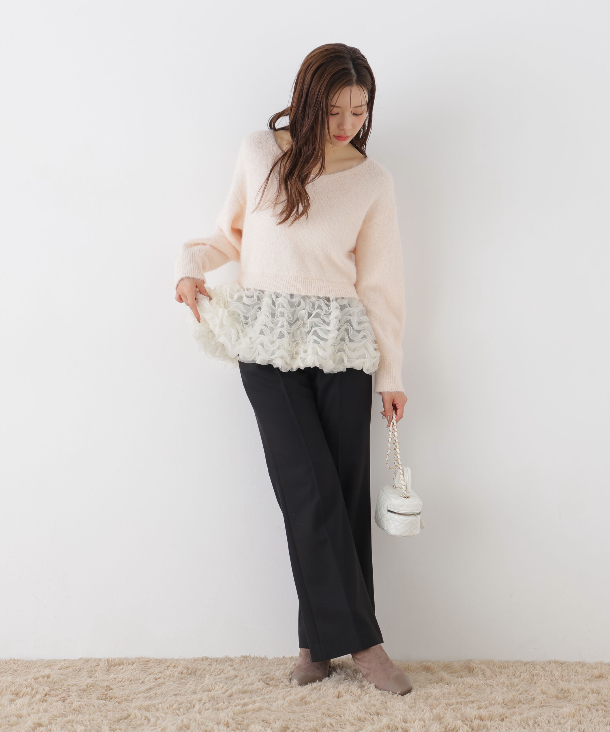 PROPORTION BODY DRESSING「＜加藤栞さん着用＞レディーフレアパンツ」|その他|