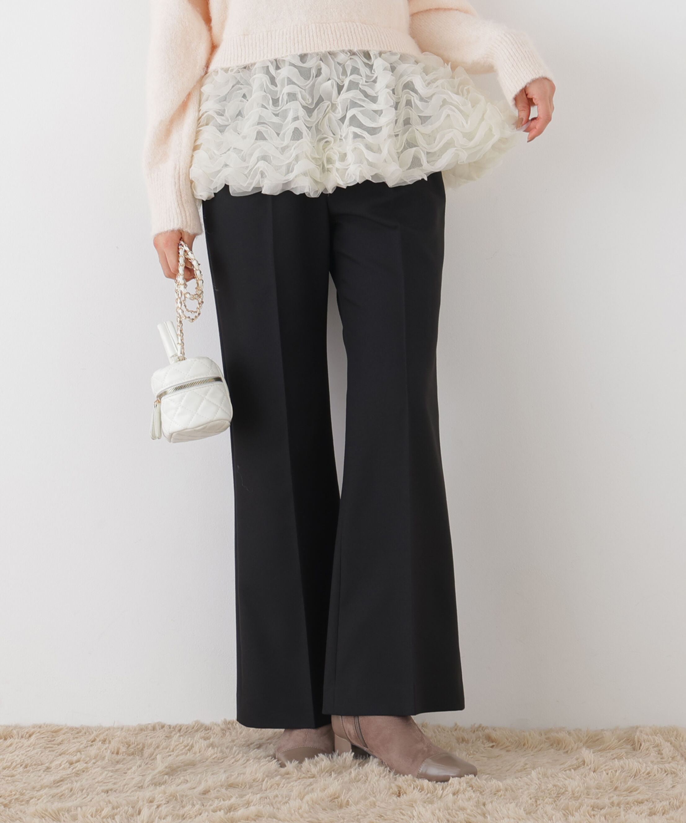 PROPORTION BODY DRESSING「＜加藤栞さん着用＞レディーフレアパンツ」|その他|