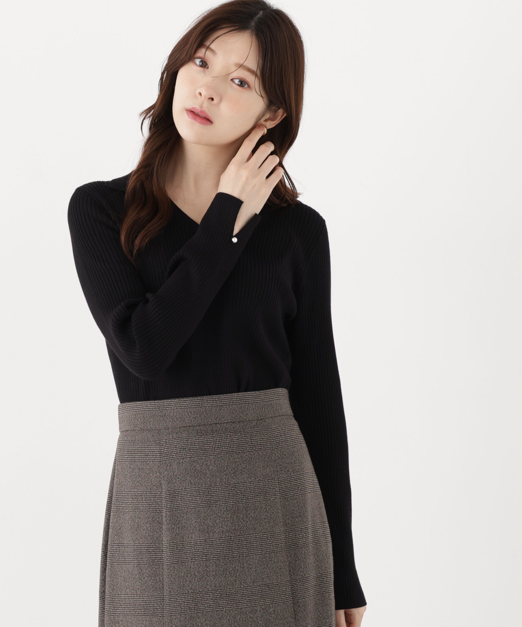PROPORTION BODY DRESSING「レディースキッパーリブニット 26AW」|ニット・セーター|