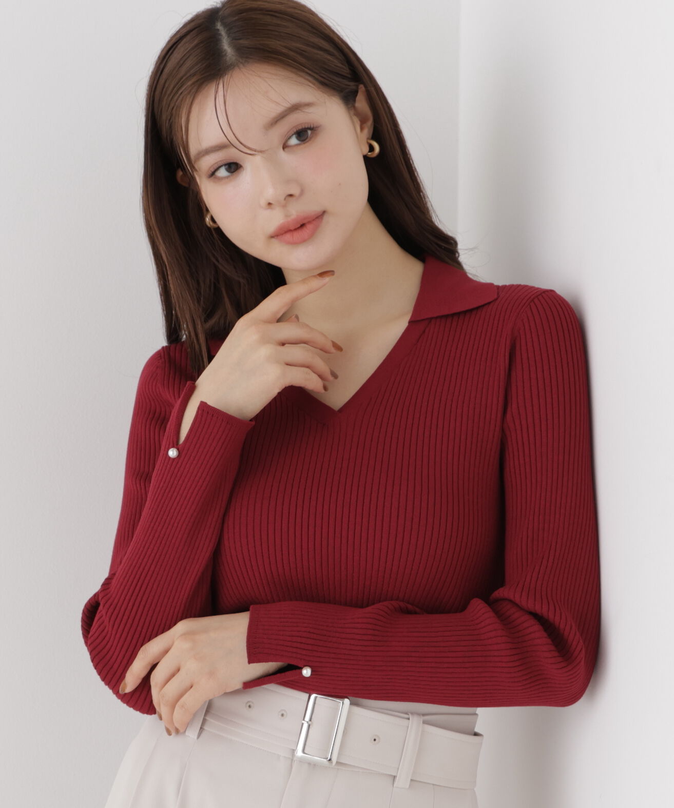 PROPORTION BODY DRESSING「レディースキッパーリブニット 26AW」|ニット・セーター|