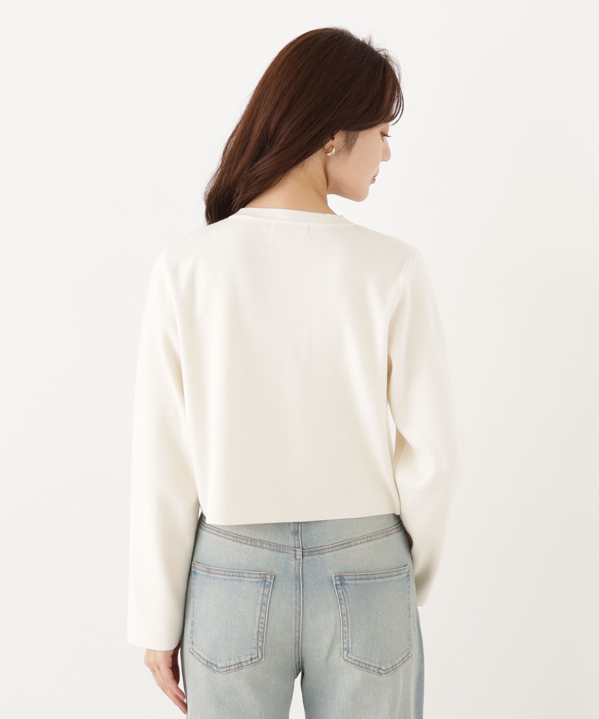 PROPORTION BODY DRESSING「シルク混カーディガン 26AW」|カーディガン|