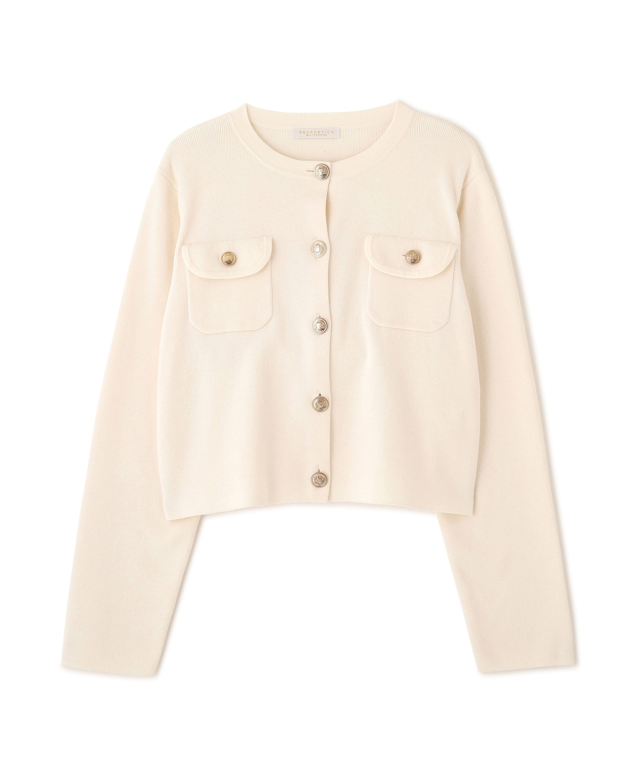 PROPORTION BODY DRESSING「シルク混カーディガン 26AW」|カーディガン|