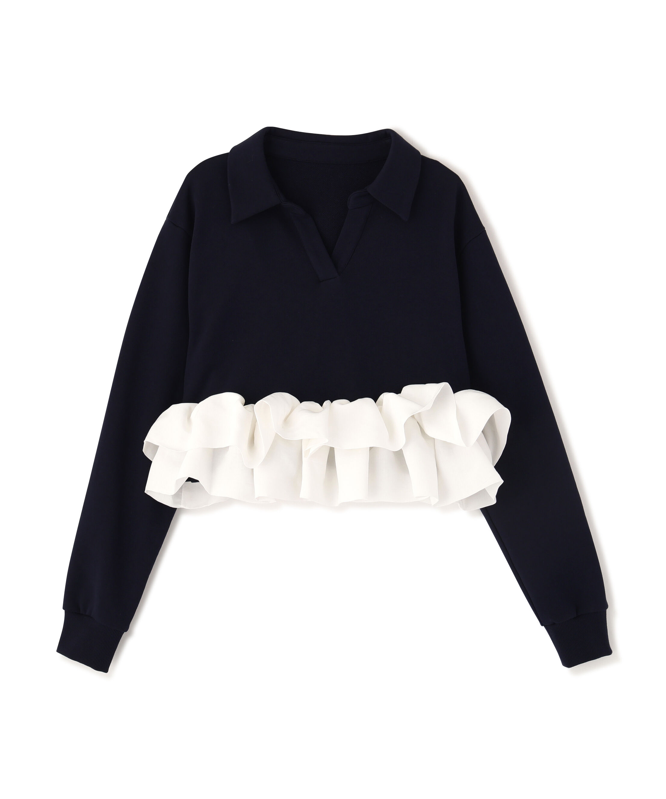 PROPORTION BODY DRESSING「＜a/mie＞ペプラム裏毛」|Tシャツ・カットソー|