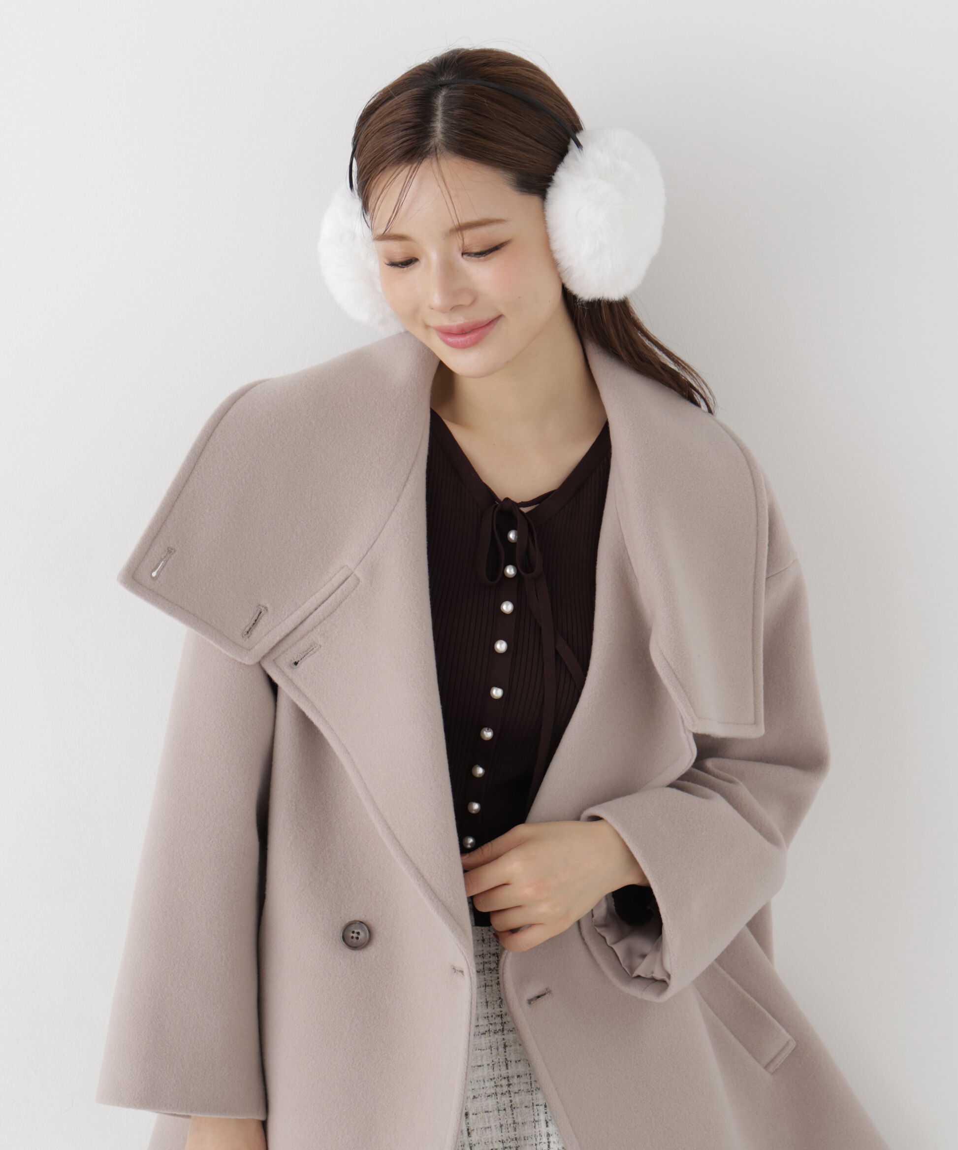 PROPORTION BODY DRESSING「フェイクファーイヤマフ」|その他|