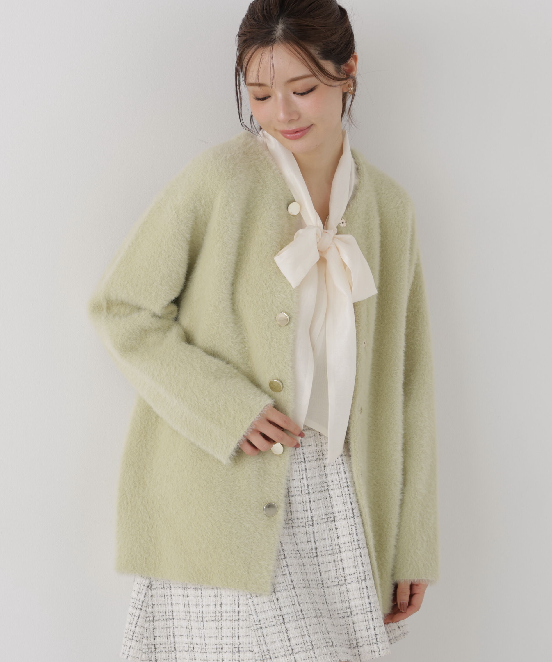 PROPORTION BODY DRESSING「フェザージャコット 26AW」|ブルゾン・スタジャン|