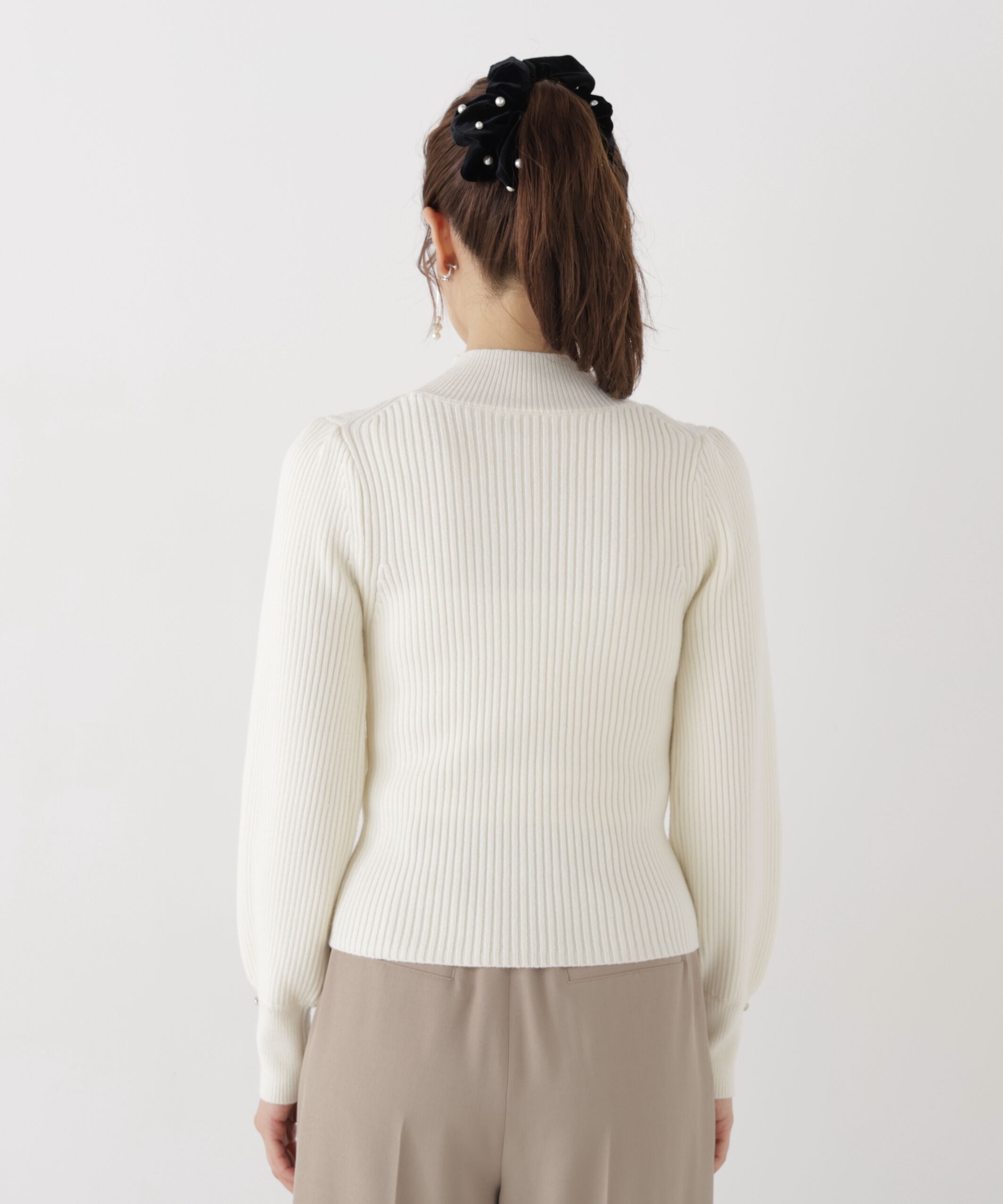 PROPORTION BODY DRESSING「ボリュームタートルニット 26AW」|ニット・セーター|