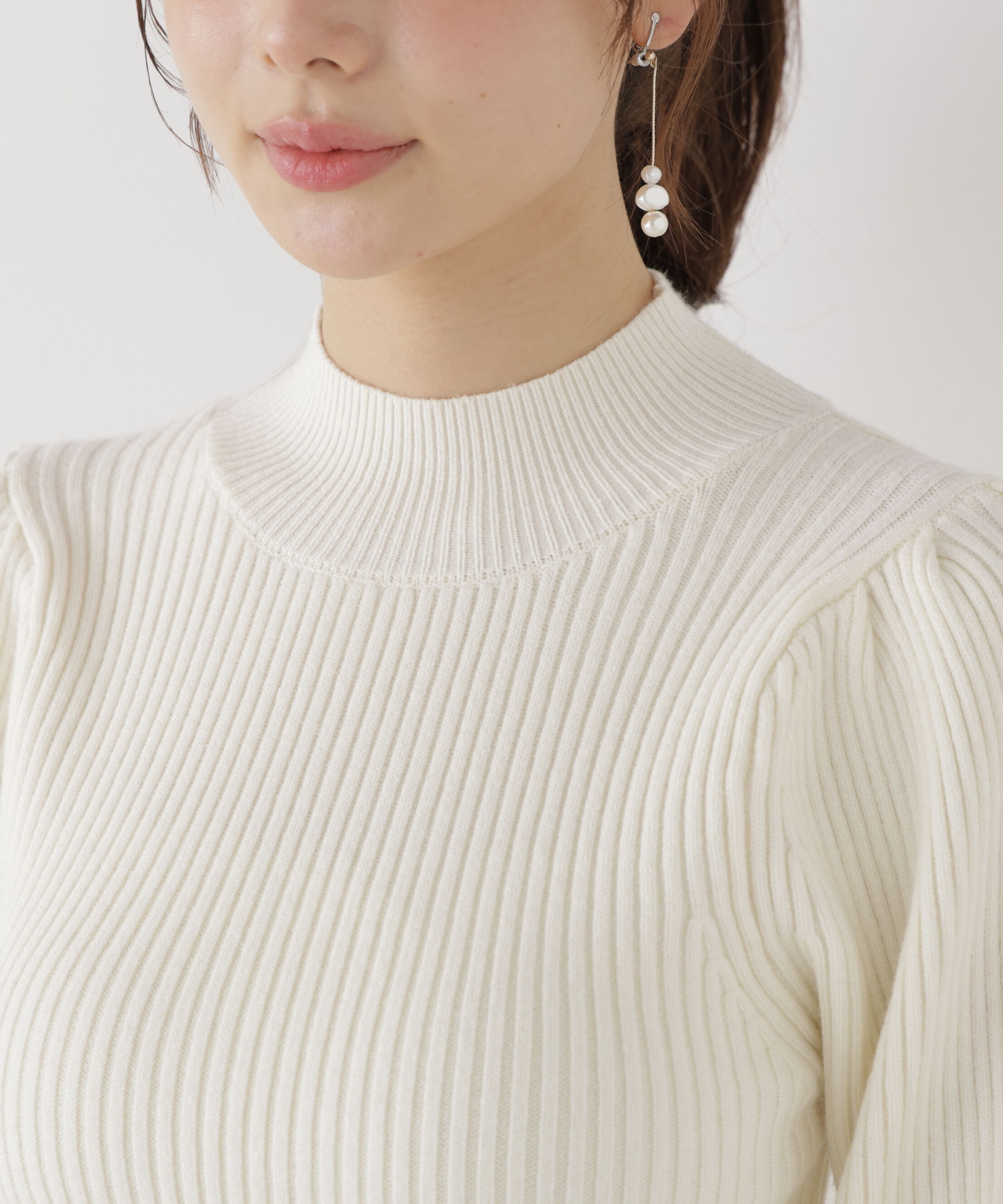 PROPORTION BODY DRESSING「ボリュームタートルニット 26AW」|ニット・セーター|