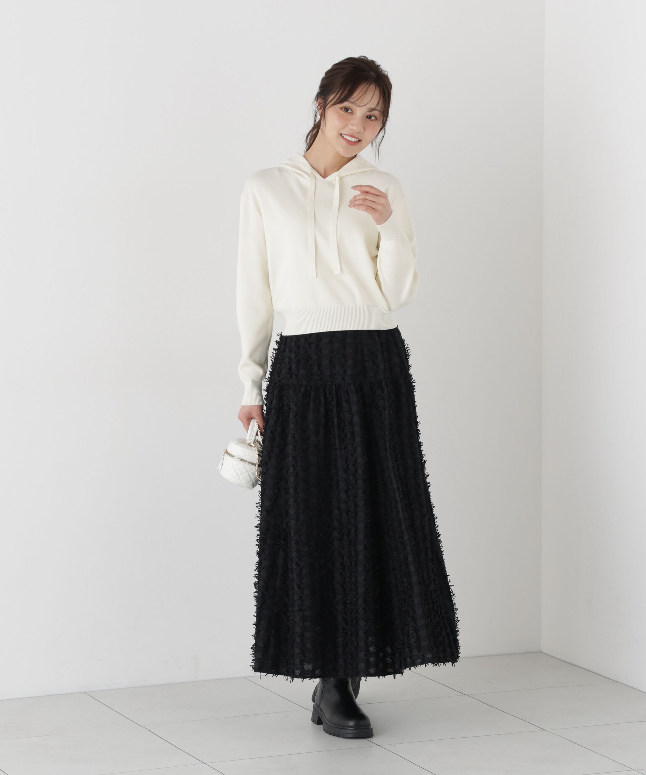 PROPORTION BODY DRESSING「フーディーニット」|ニット・セーター|