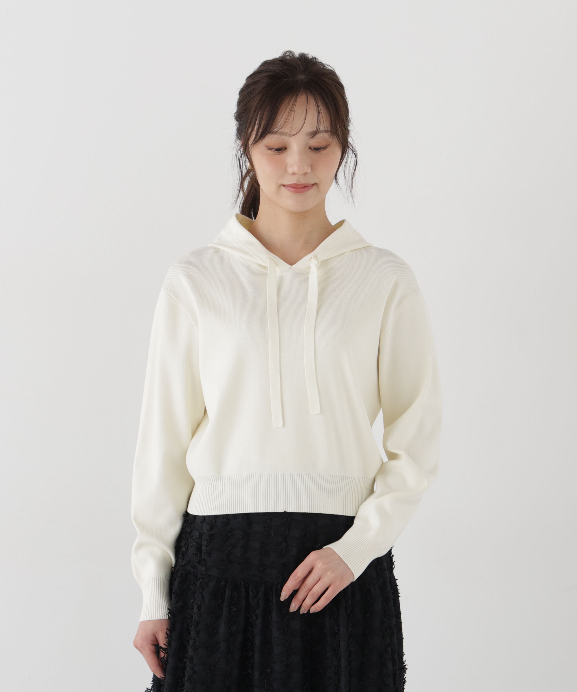 PROPORTION BODY DRESSING「フーディーニット」|ニット・セーター|