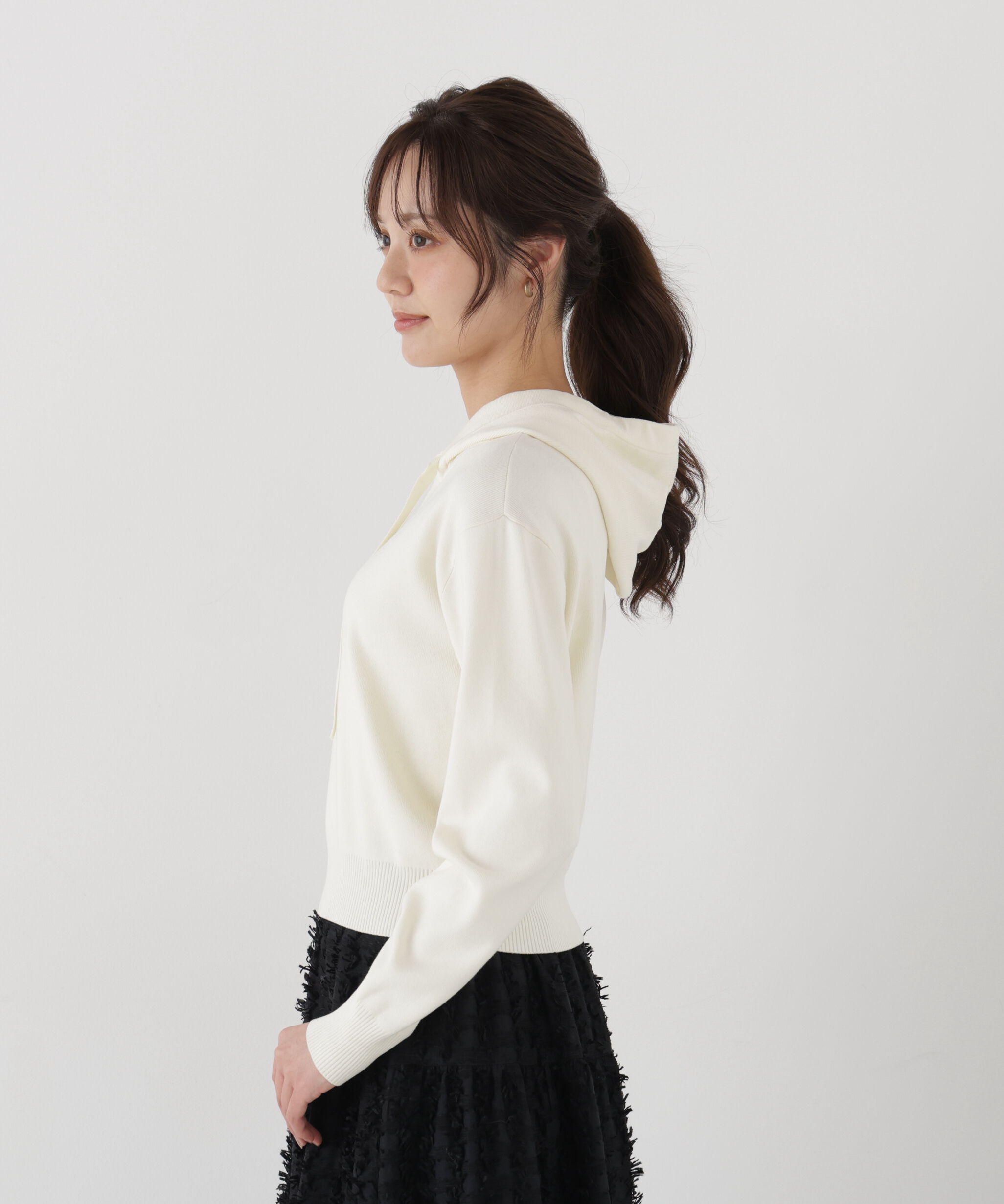 PROPORTION BODY DRESSING「フーディーニット」|ニット・セーター|
