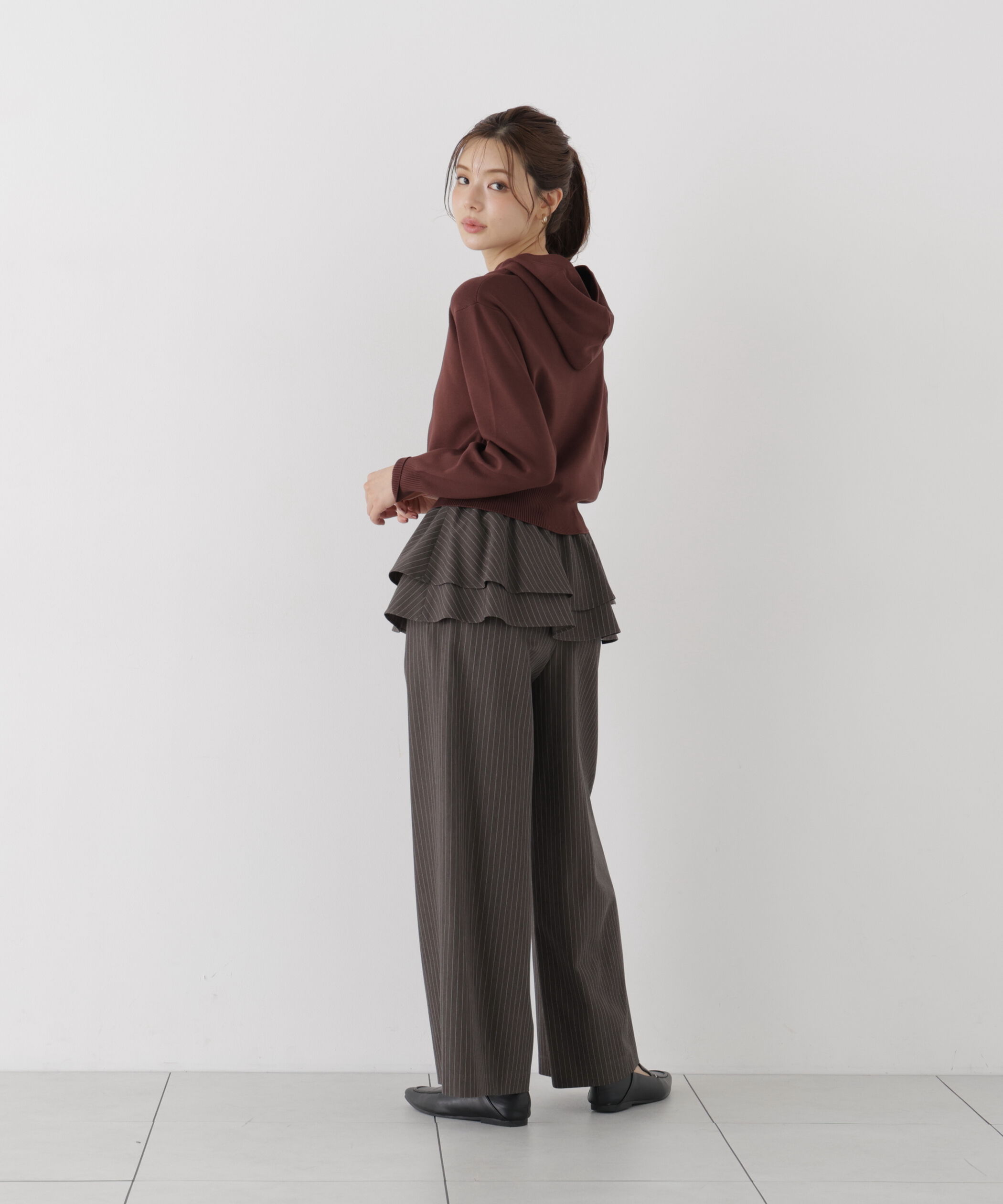 PROPORTION BODY DRESSING「フーディーニット」|ニット・セーター|