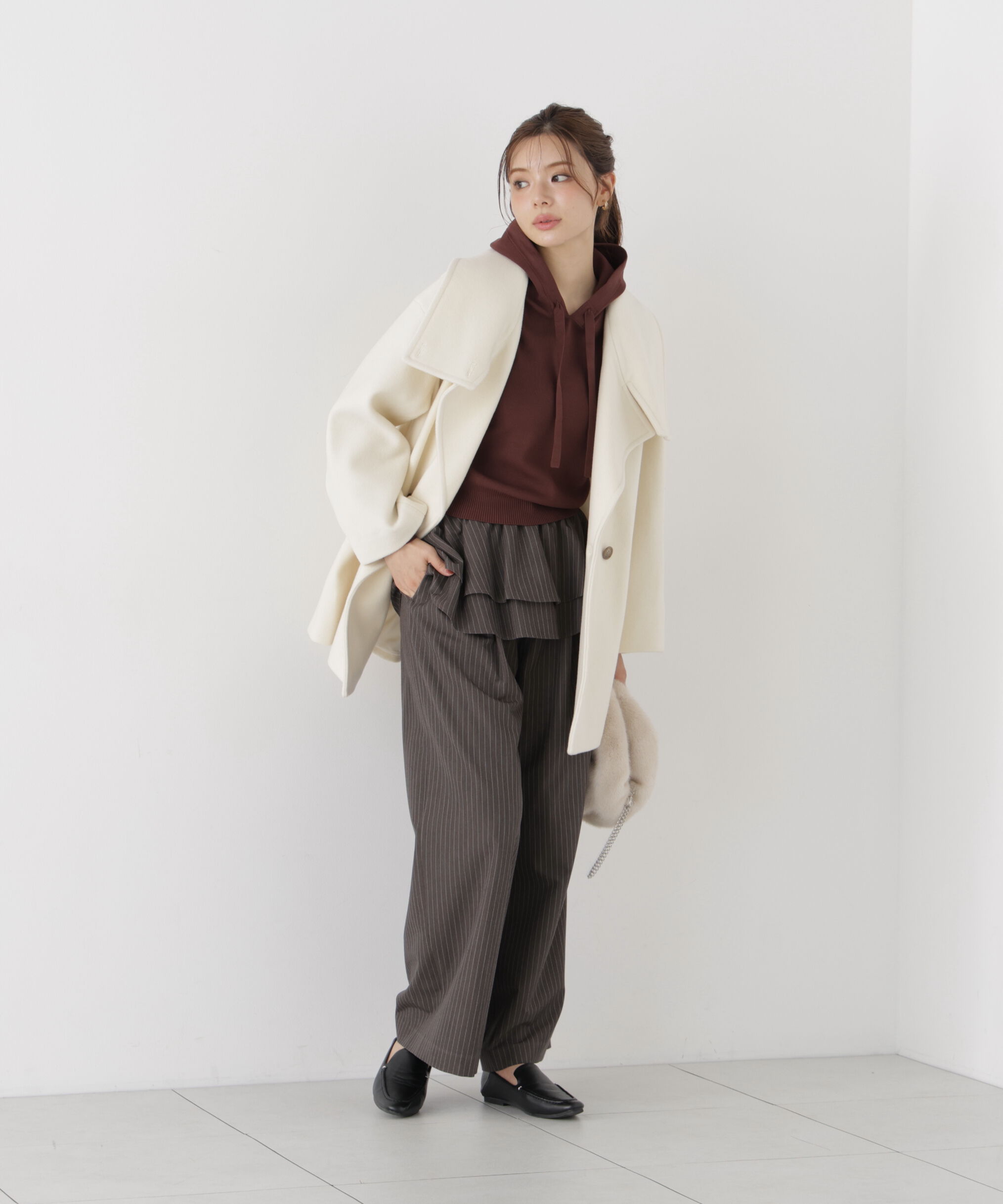 PROPORTION BODY DRESSING「フーディーニット」|ニット・セーター|