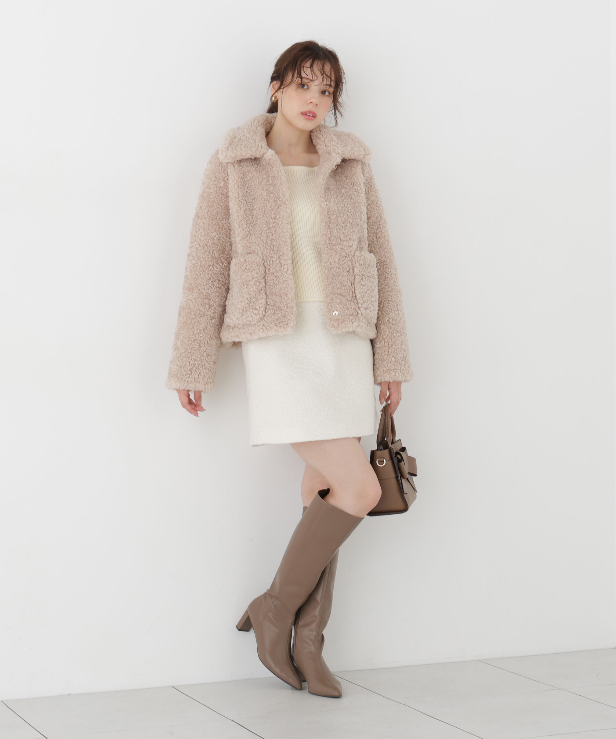 PROPORTION BODY DRESSING「2wayアシメリボンゆるニット」|ニット・セーター|