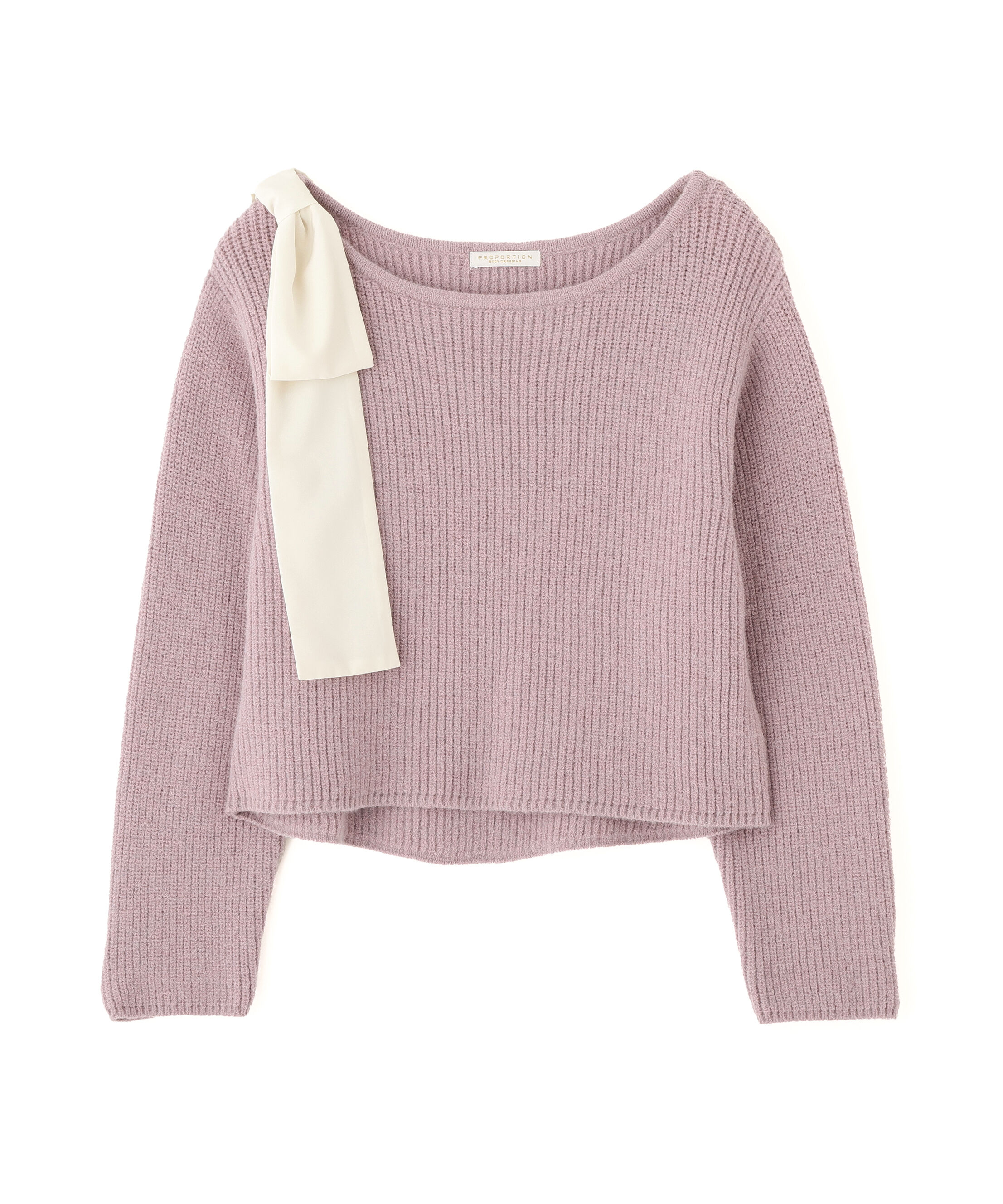 PROPORTION BODY DRESSING「2wayアシメリボンゆるニット」|ニット・セーター|