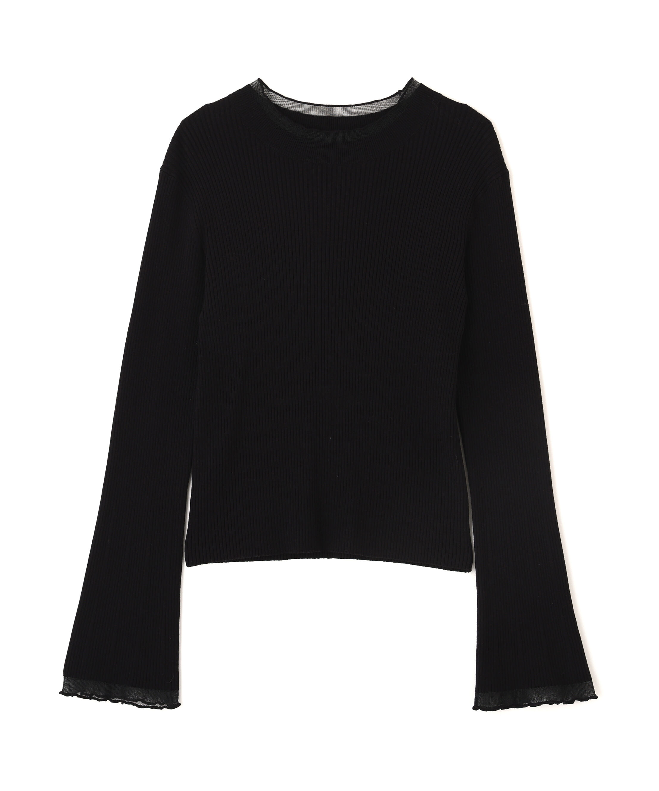 PROPORTION BODY DRESSING「部分シアーレディニット 26AW」|ニット・セーター|