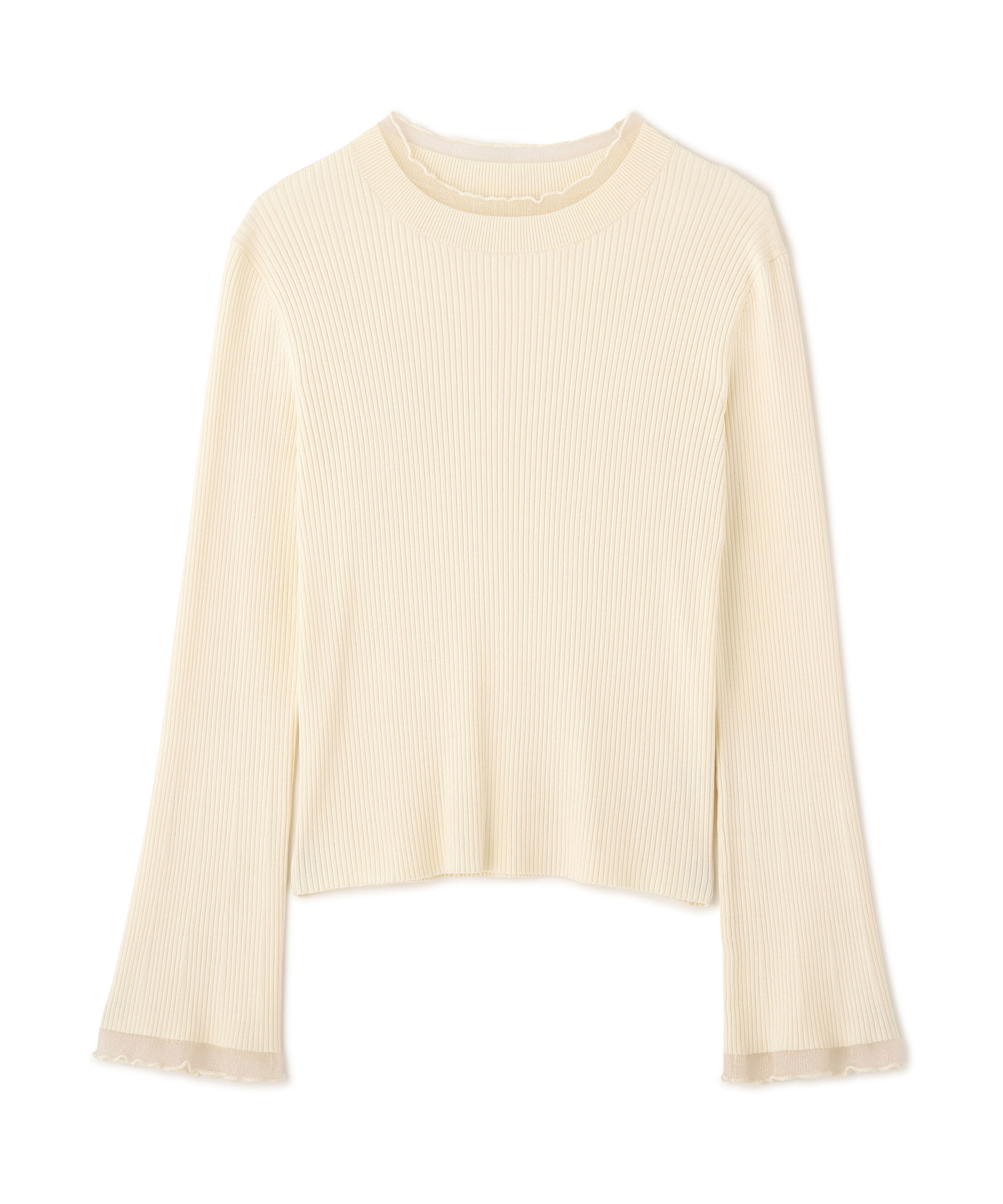 PROPORTION BODY DRESSING「部分シアーレディニット 26AW」|ニット・セーター|