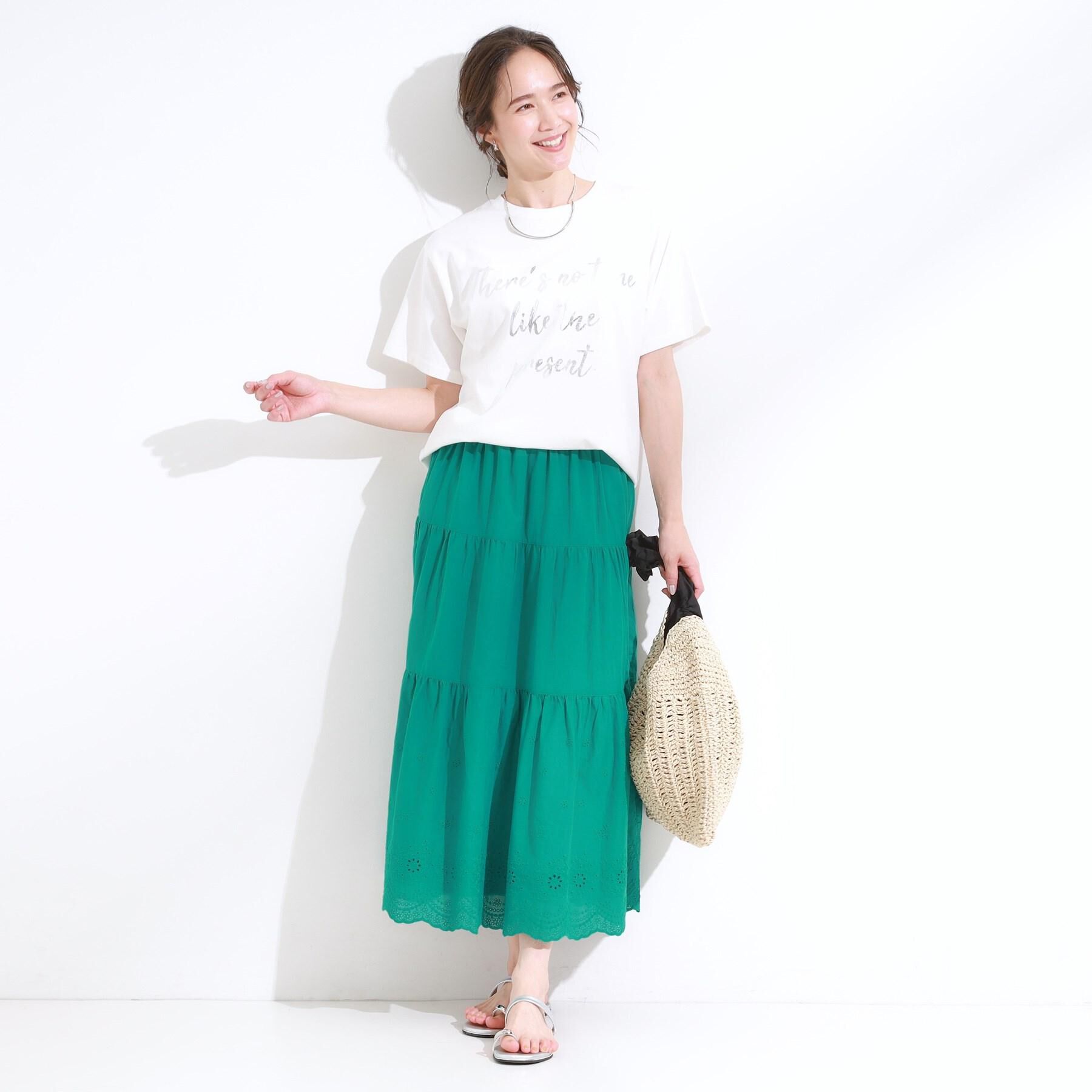 SHOO･LA･RUE「【S-LL/ひんやり/UV】選べる6柄でそれぞれ欲しくなる プリントTシャツ」|Tシャツ・カットソー|