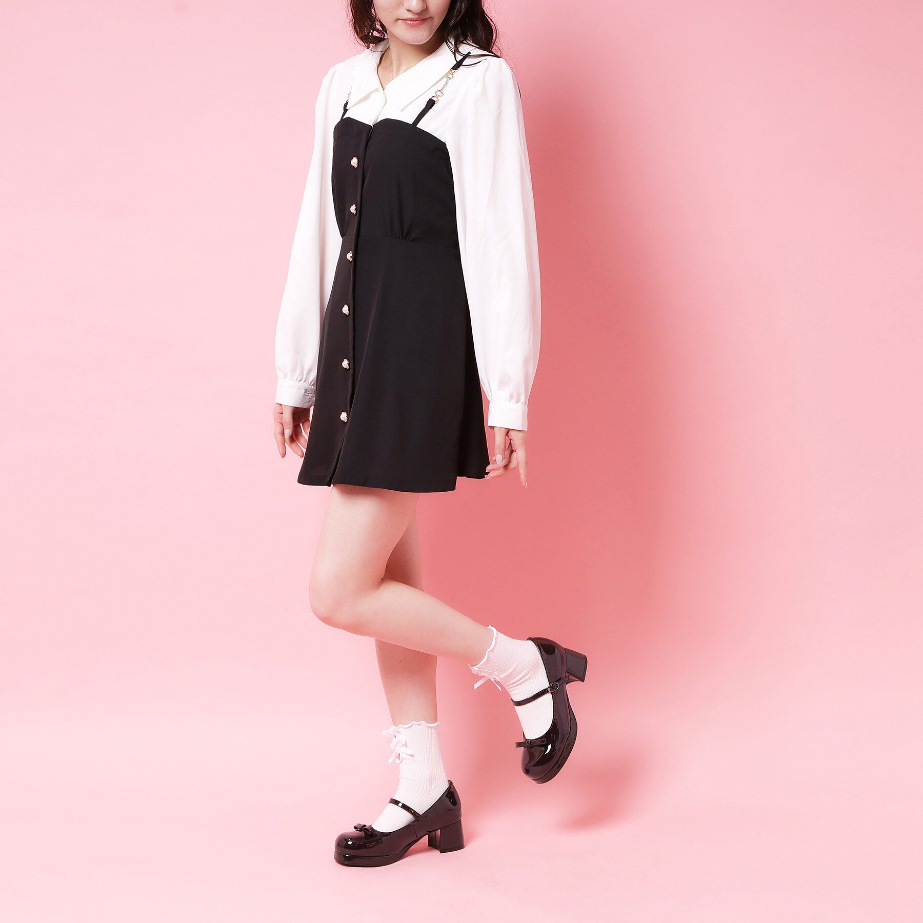 csT&P「リボン付きストラップパンプス」|パンプス|