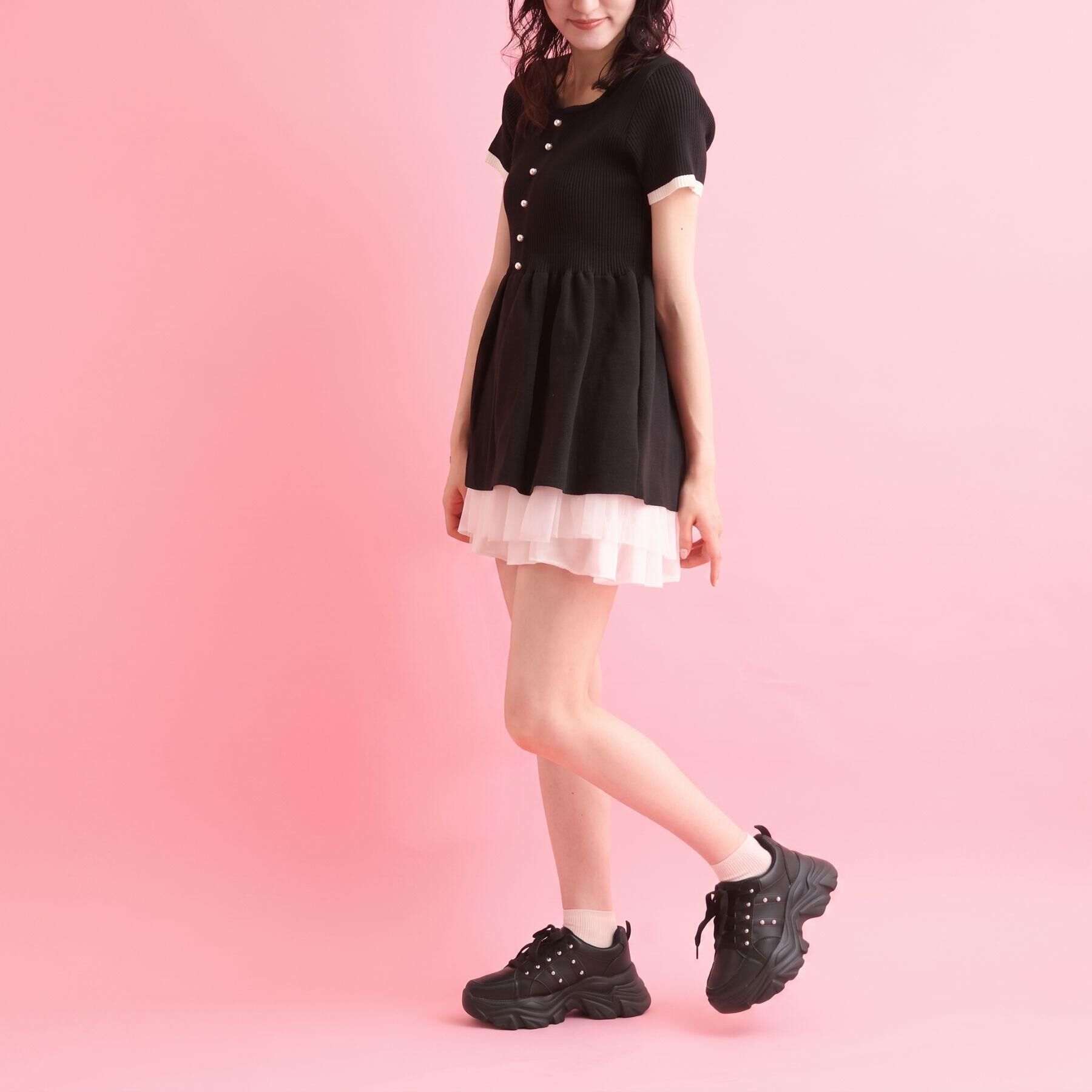 csT&P「厚底キラキラスニーカー」|スニーカー|