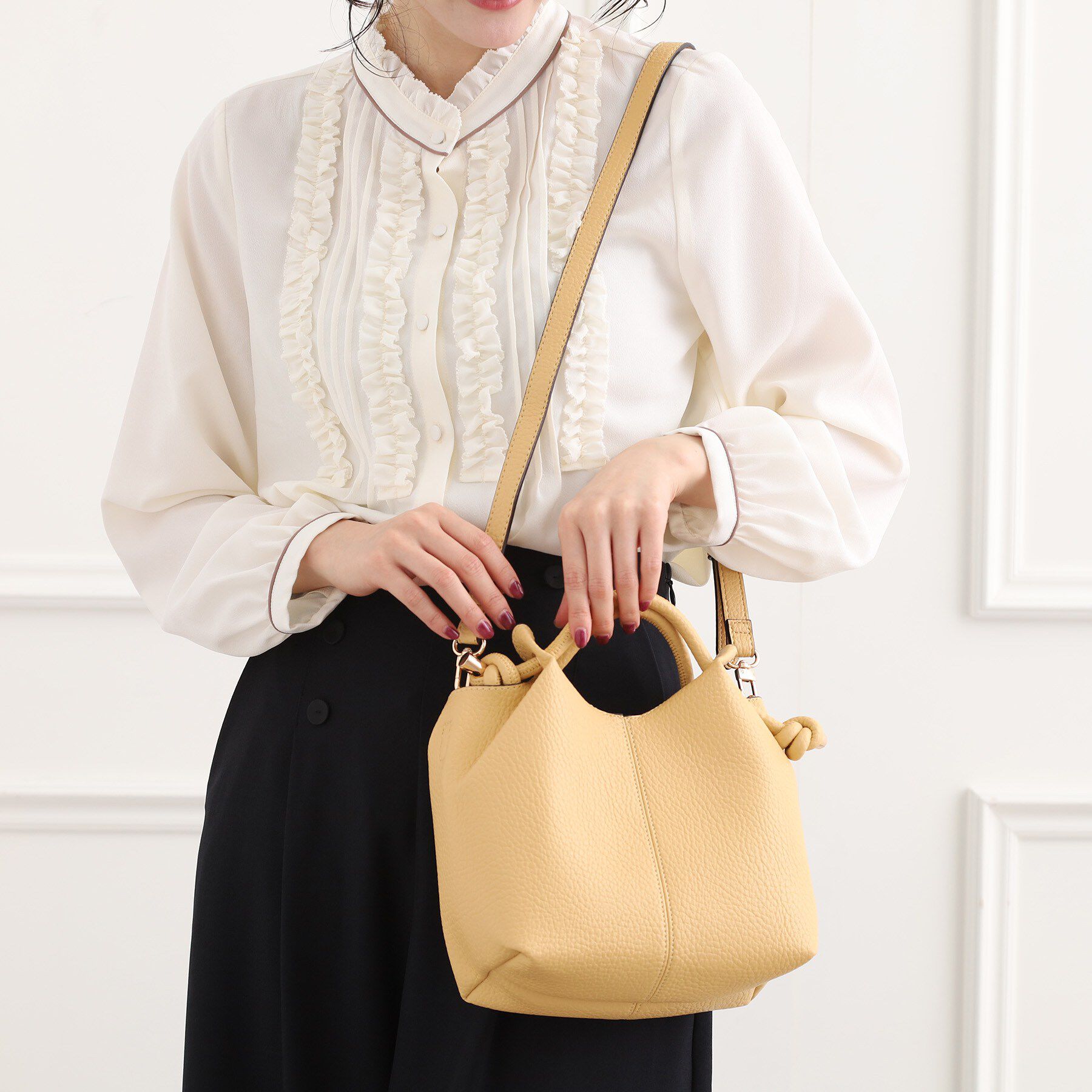 ESPERANZA「【EC限定】ノットハンドルショルダーバッグ」|ショルダー・メッセンジャー|