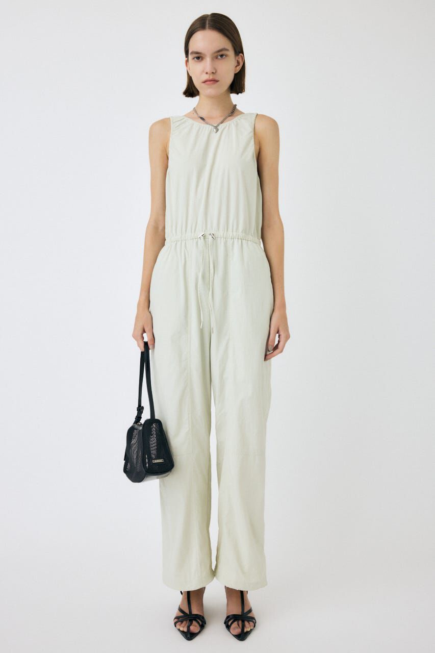 MOUSSY「NYLON GATHER ジャンプスーツ」|その他|