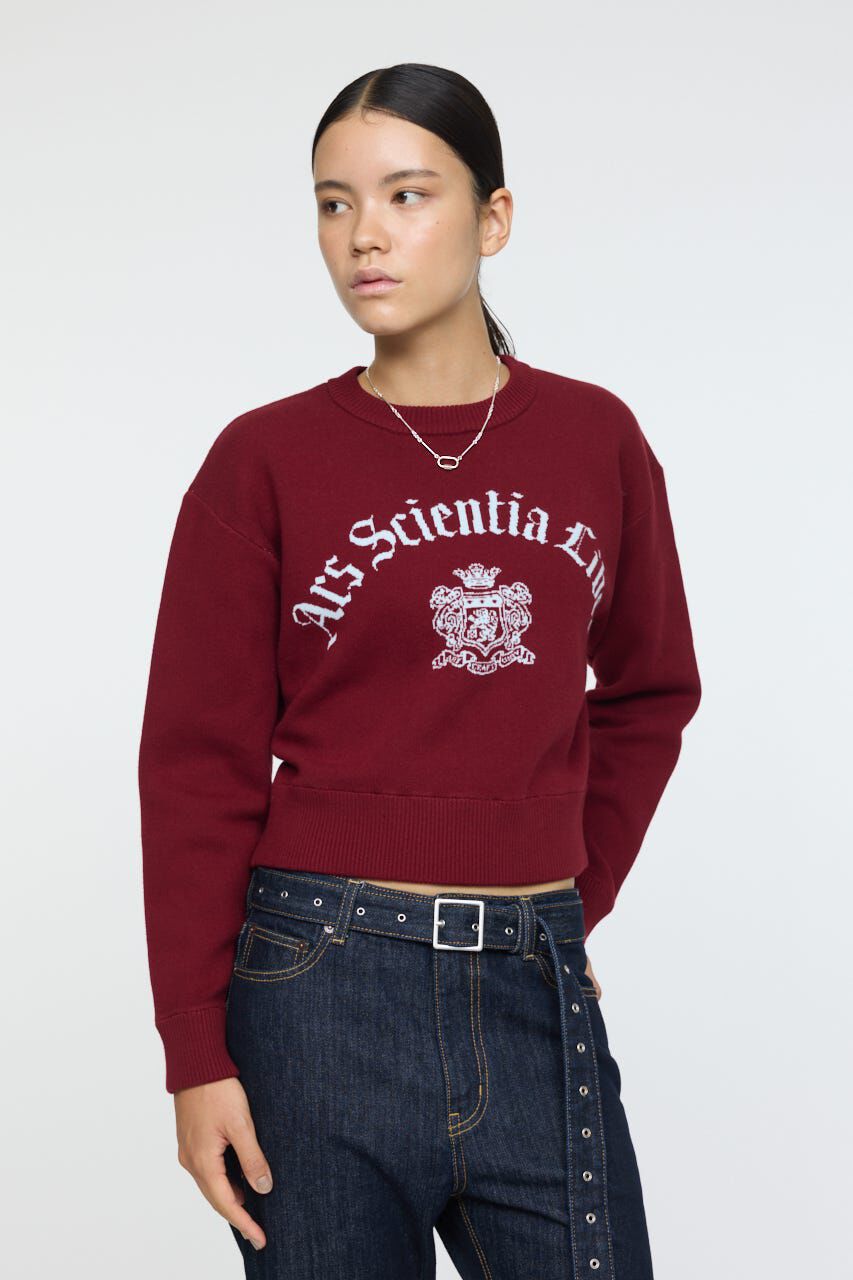 MOUSSY「SWEATLIKE JAQUARD セーター」|ニット・セーター|